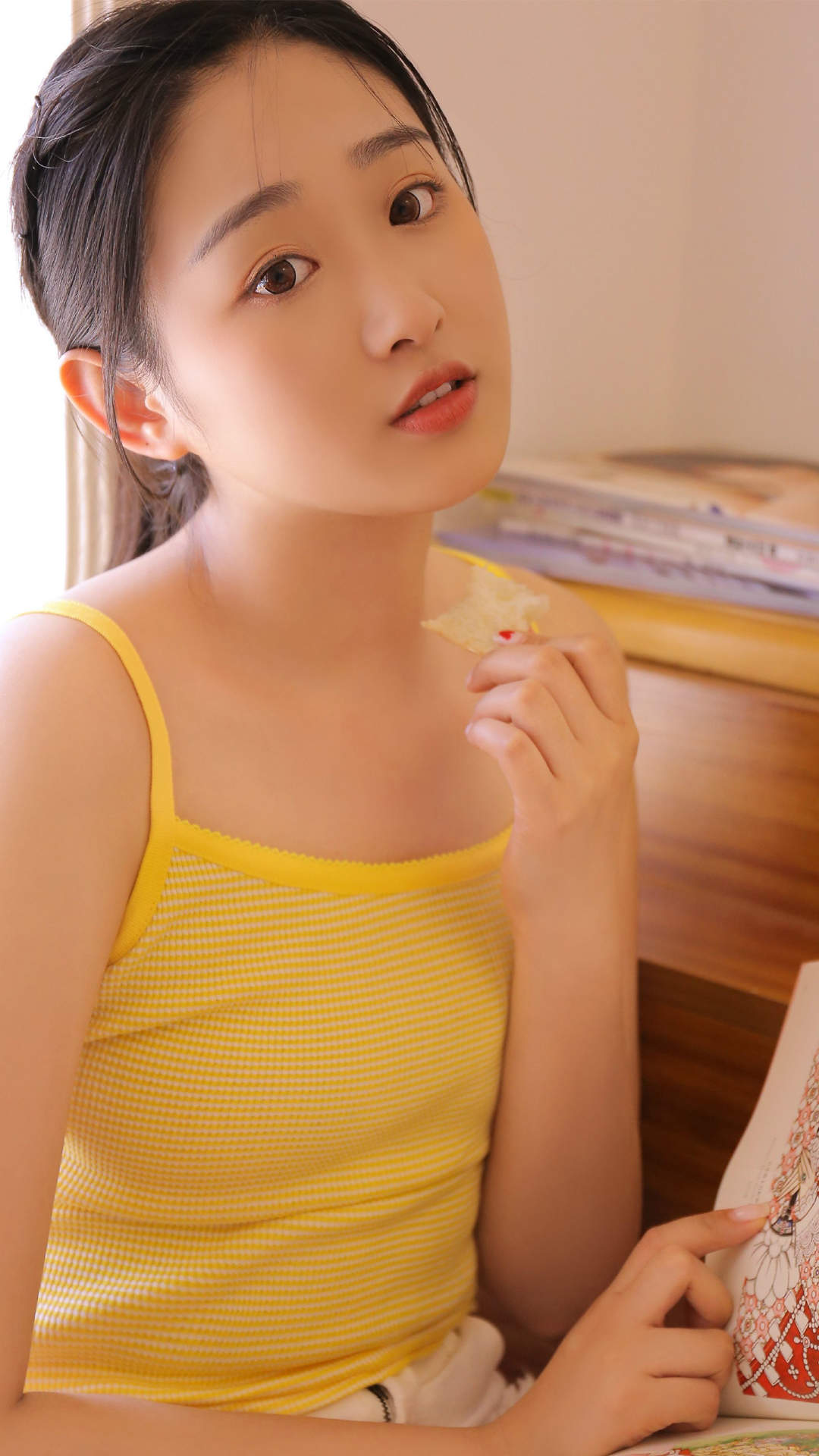 清纯可爱动漫美女手机壁纸图片