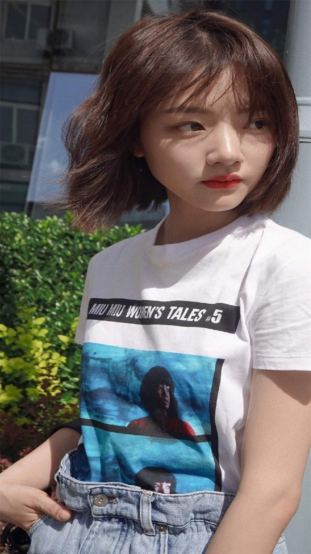 高清性感湖南美女任敏明星街拍手机高清手机壁纸​​​​第一弹图片