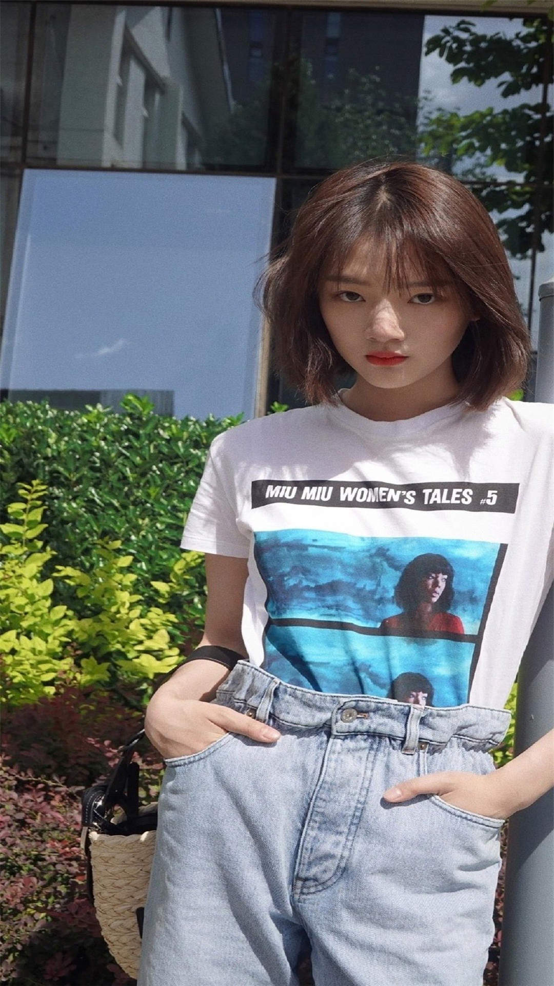 高清性感湖南美女任敏明星街拍手机高清手机壁纸​​​​第一弹图片