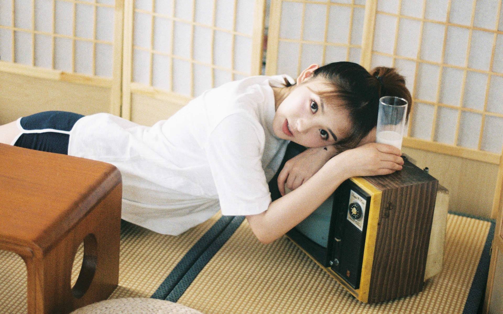 高清内地女星田曦薇胶片风唯美写真图片图片