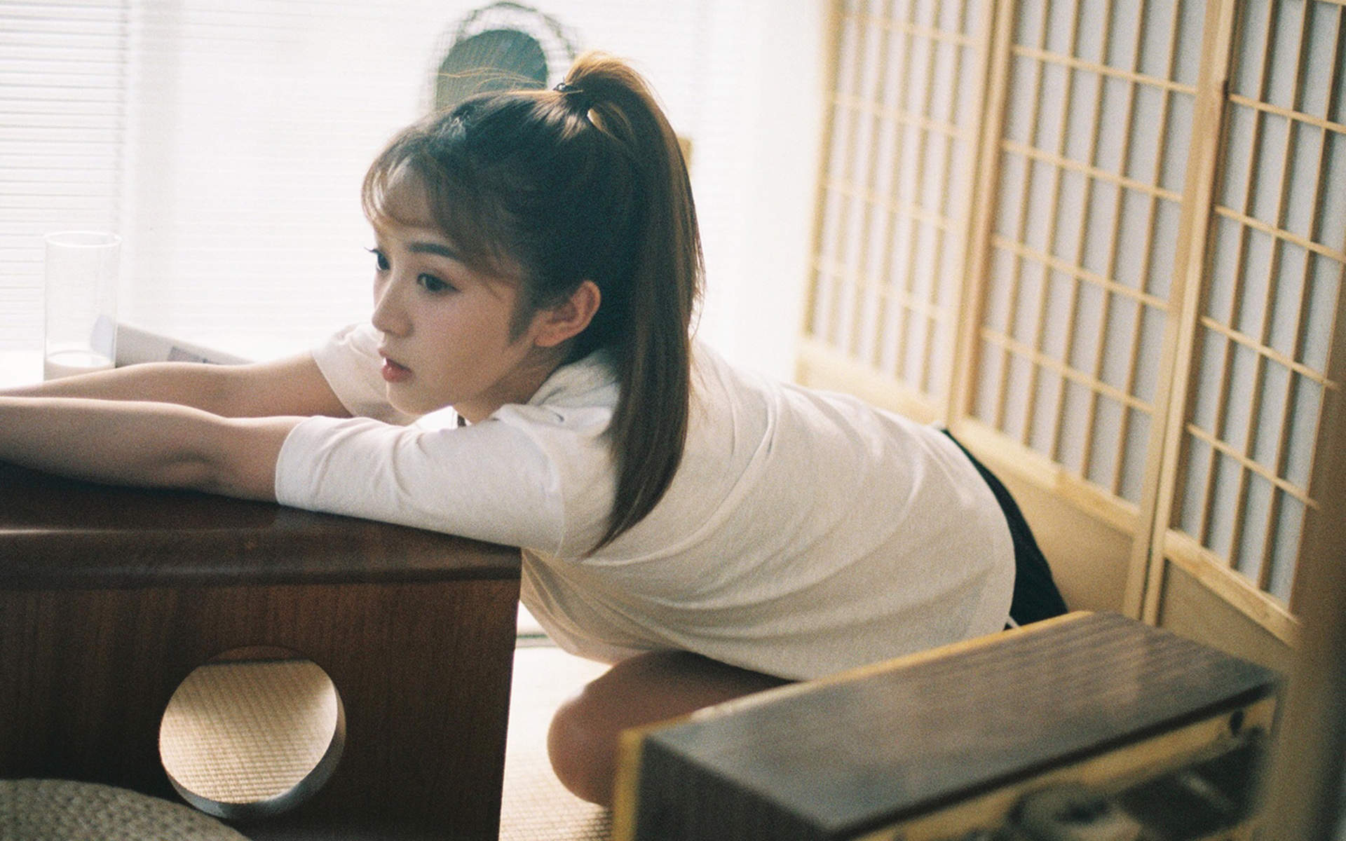 高清内地女星田曦薇胶片风唯美写真图片图片