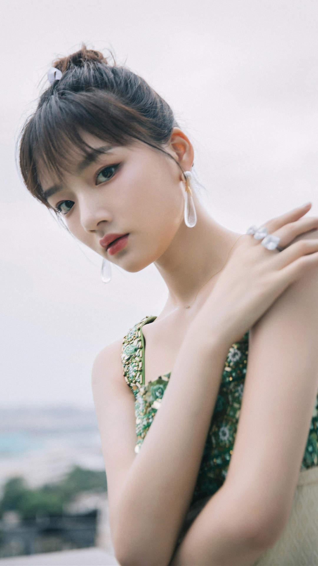 高清性感湖南美女任敏明星街拍手机高清手机壁纸​​​​第二弹图片