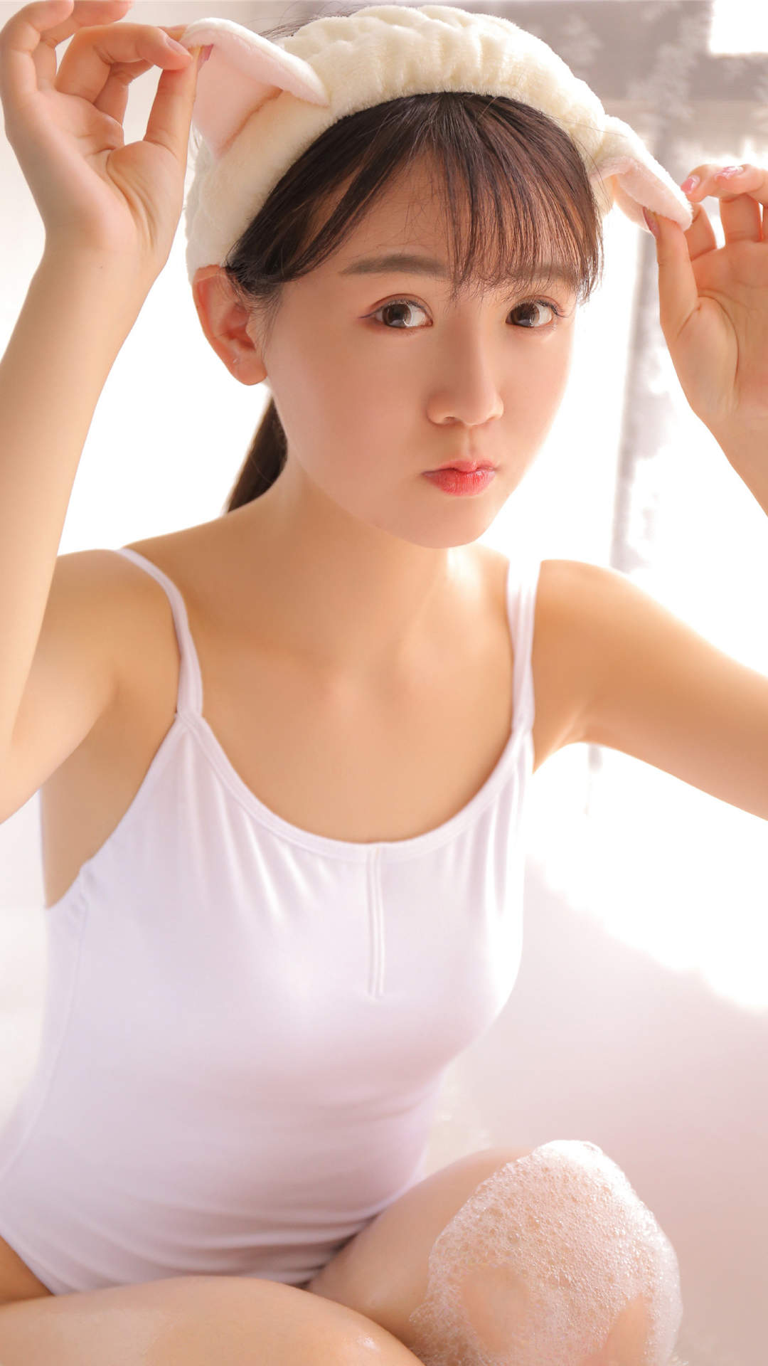 清纯可爱动漫美女手机壁纸图片