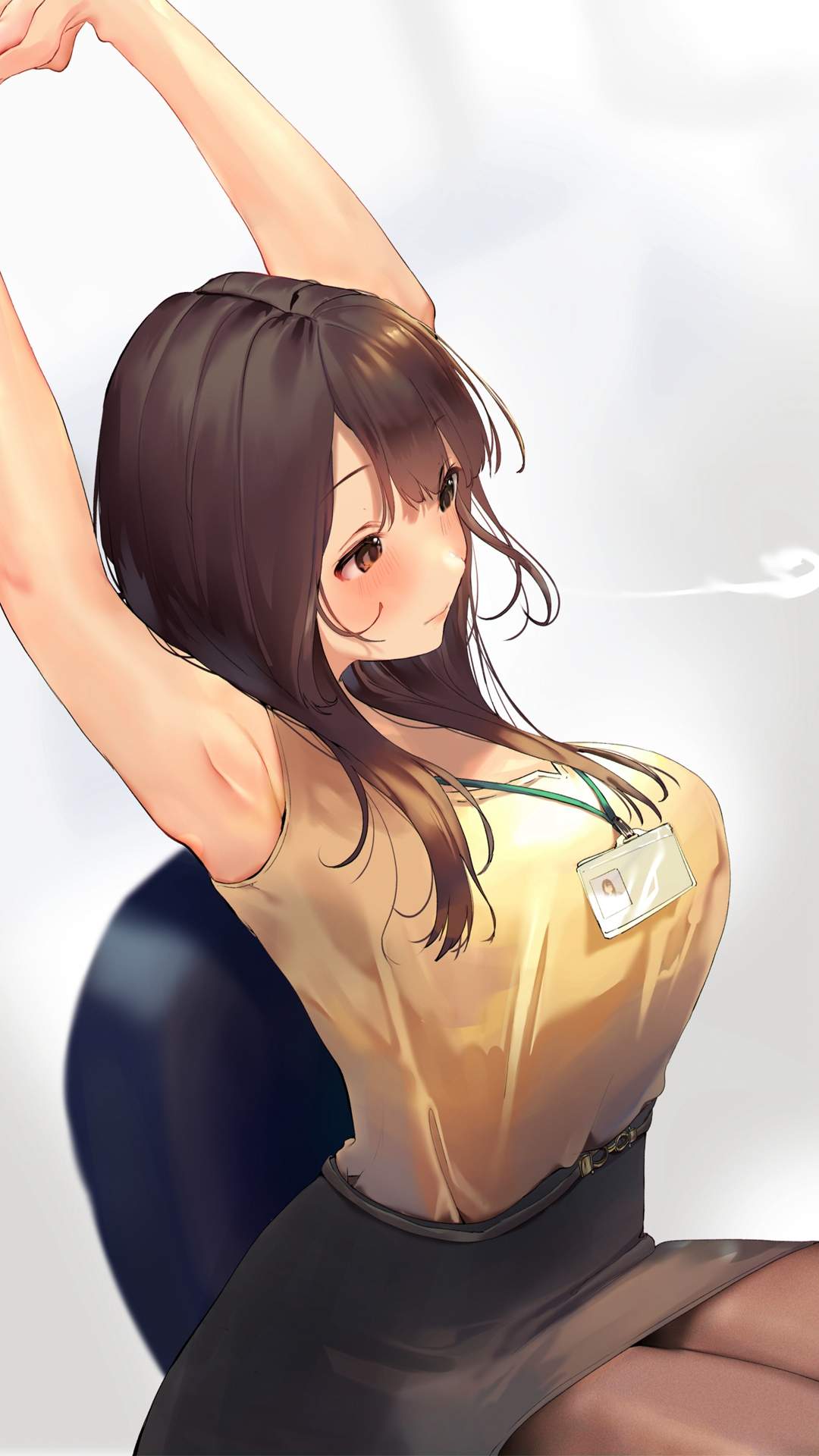 性感唯美动漫美女手机壁纸图片