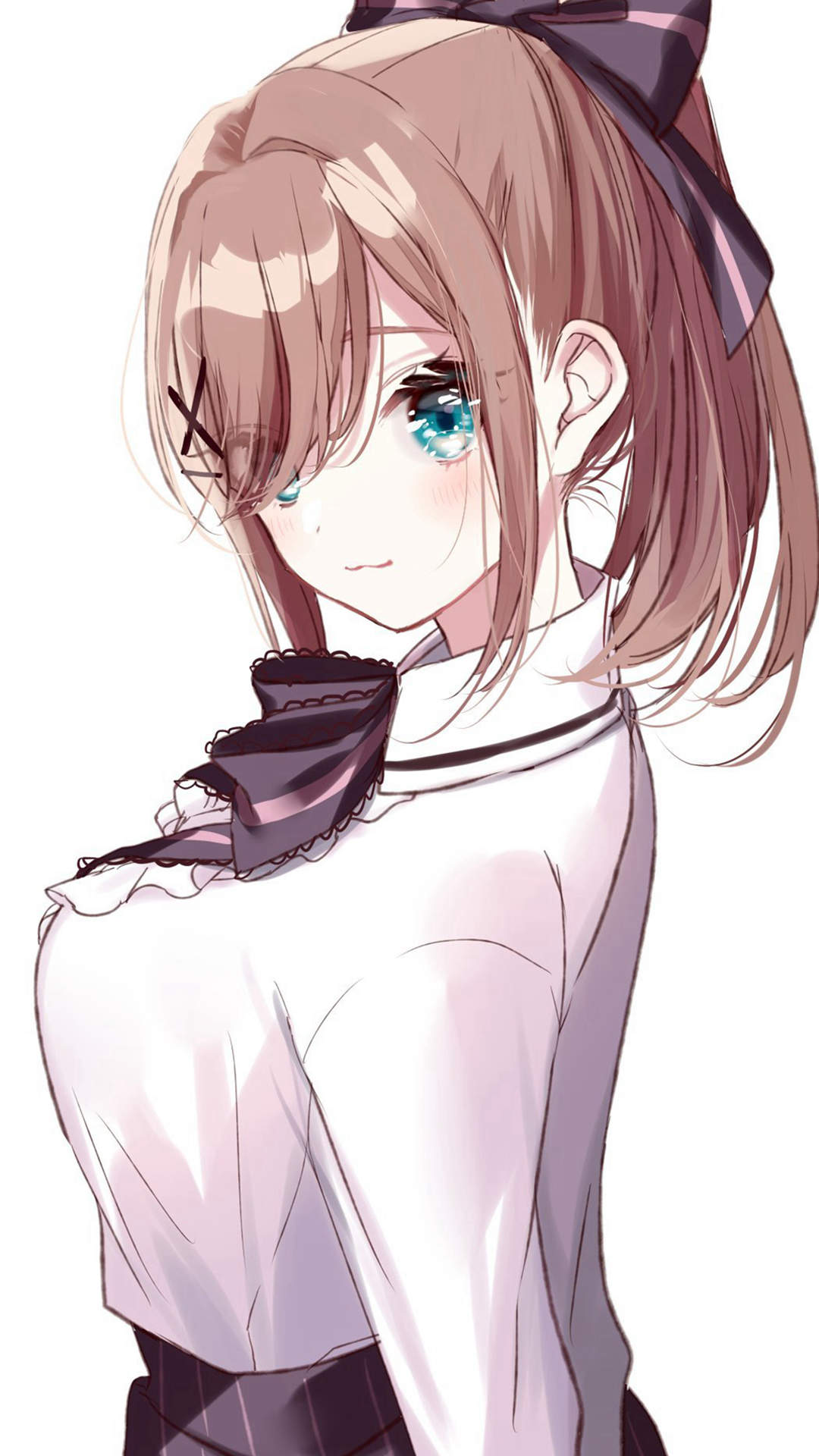 唯美动漫少女头像图片图片