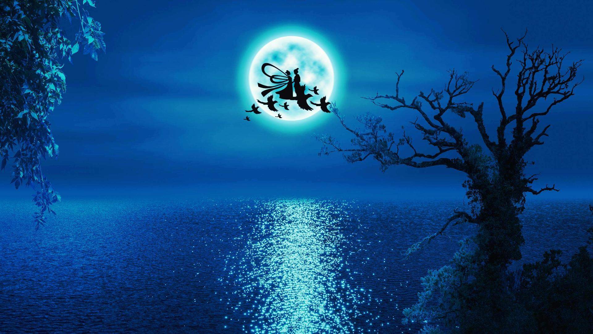 七夕唯美浪漫情话图片桌面壁纸图片