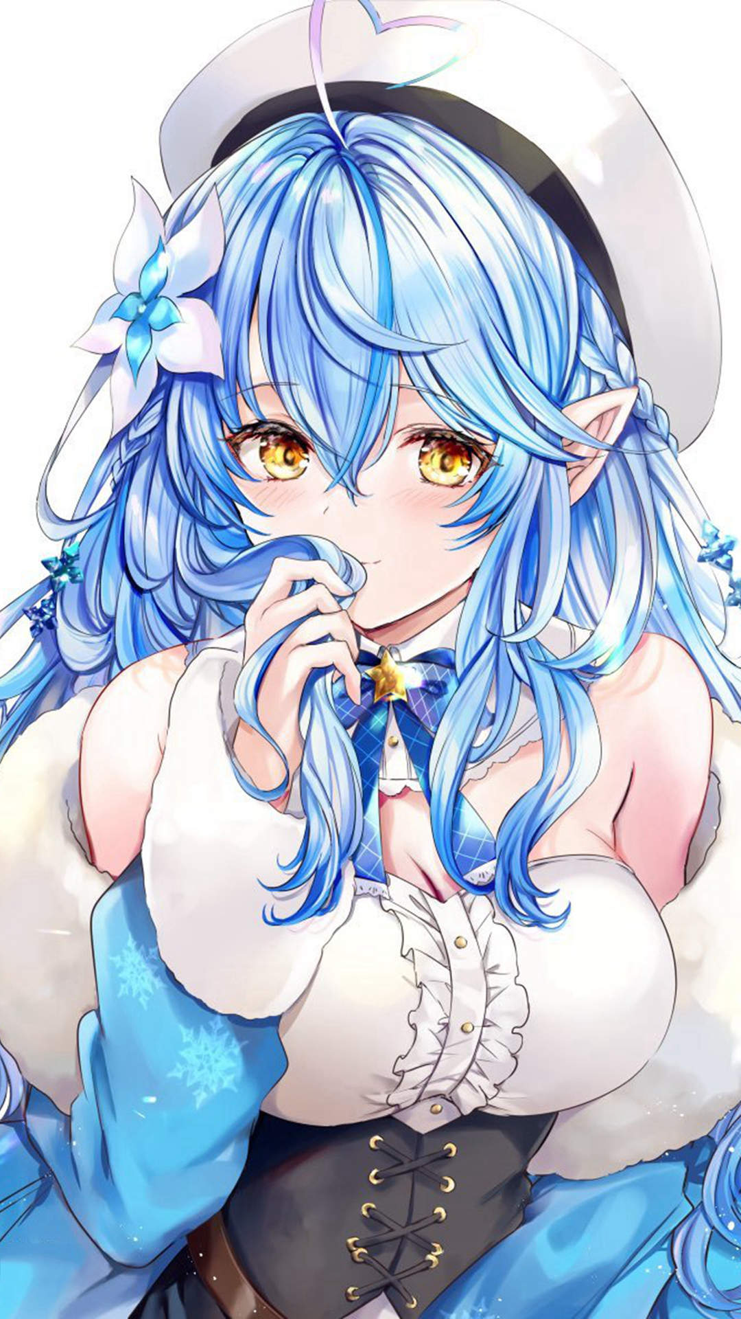 动漫性感兔耳美女手机壁纸图片