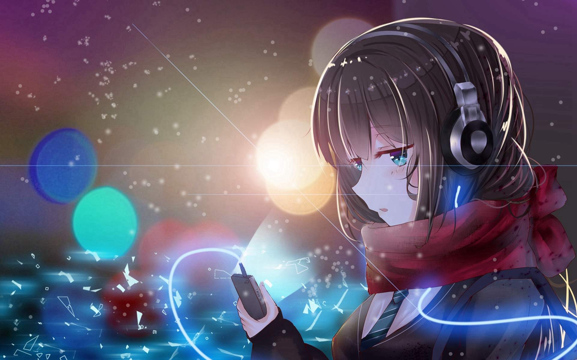 唯美动漫少女头像图片图片