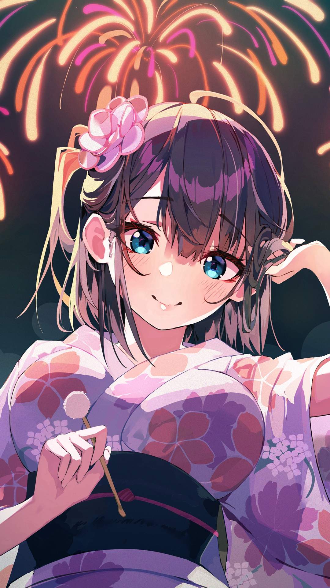 可爱萌系动漫少女手机壁纸图片