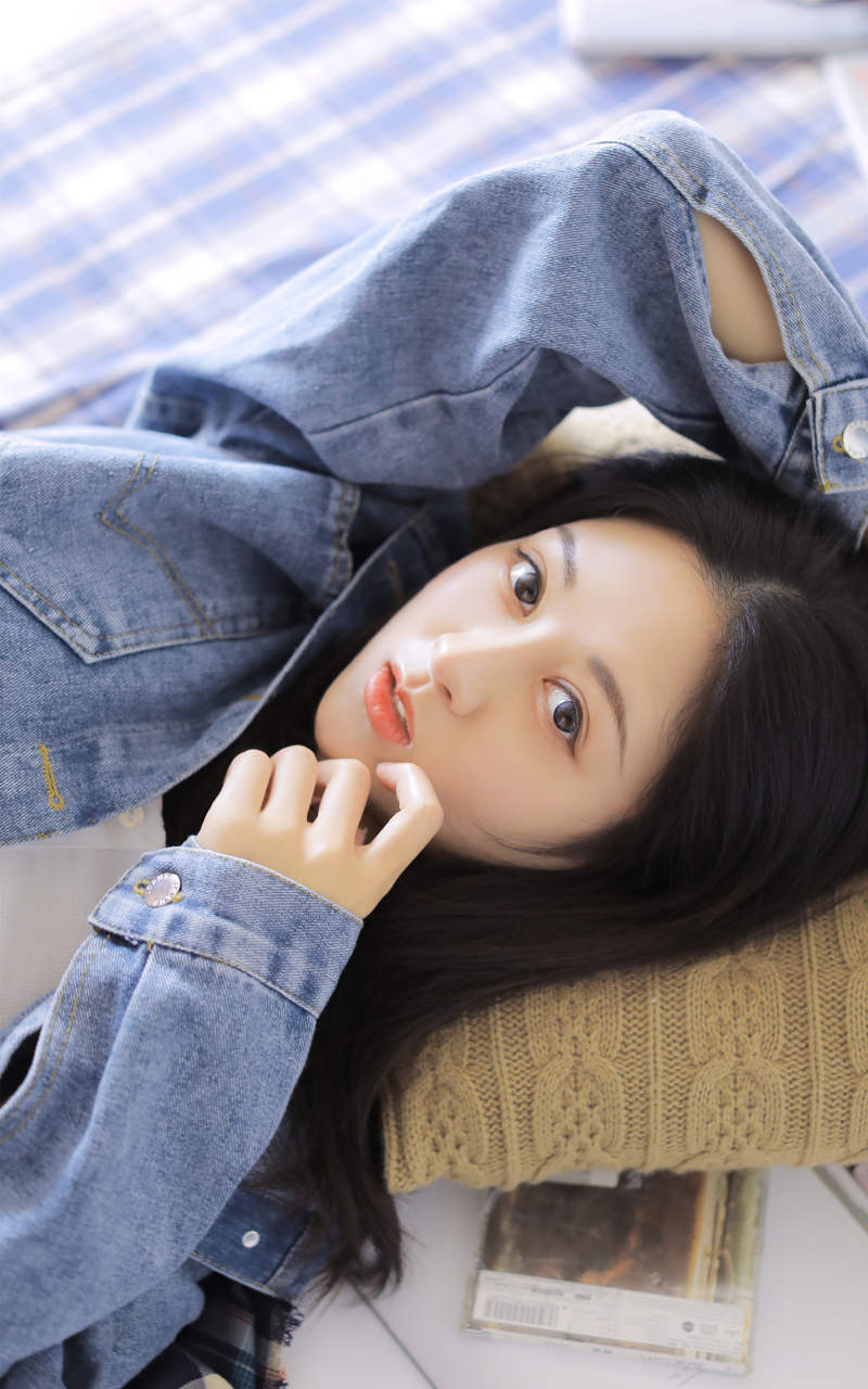 清纯可爱动漫美女手机壁纸图片