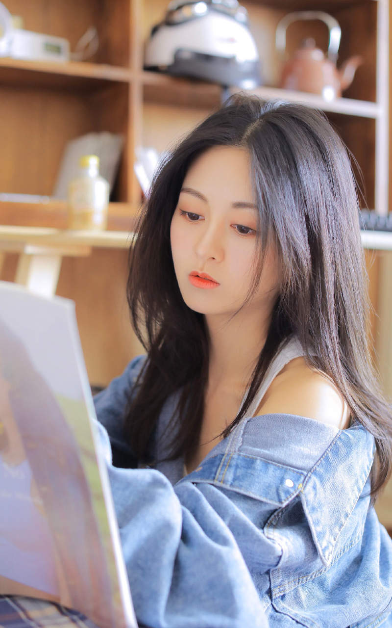 清纯可爱动漫美女手机壁纸图片