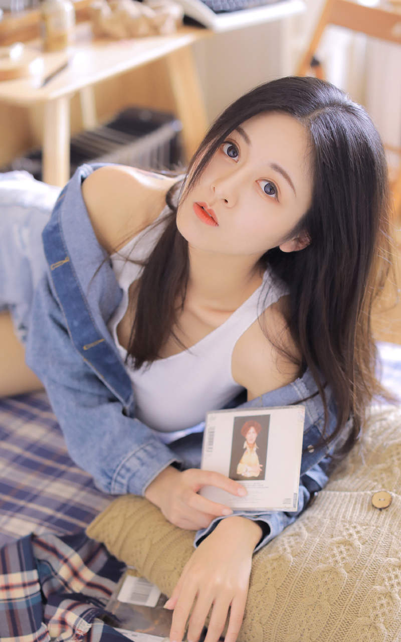 清纯可爱动漫美女手机壁纸图片