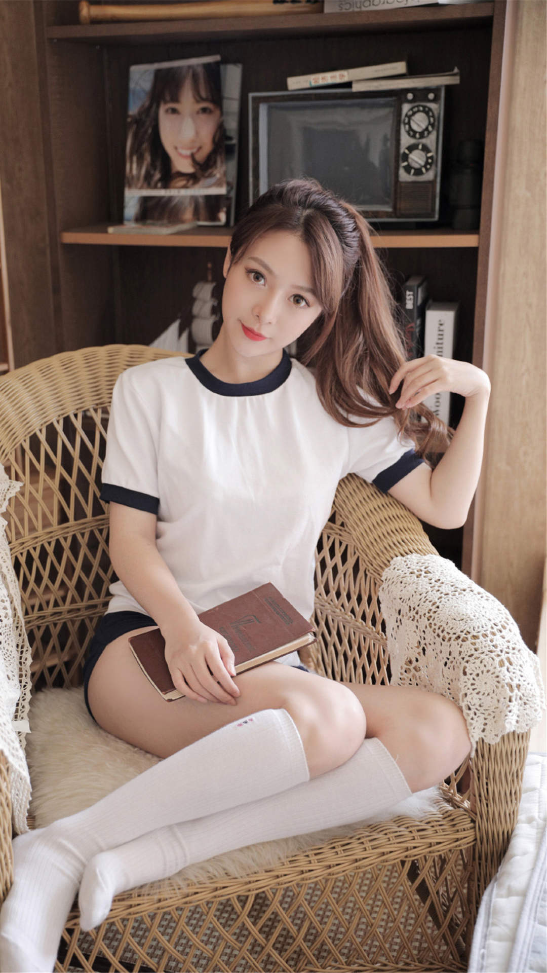清纯可爱动漫美女手机壁纸图片