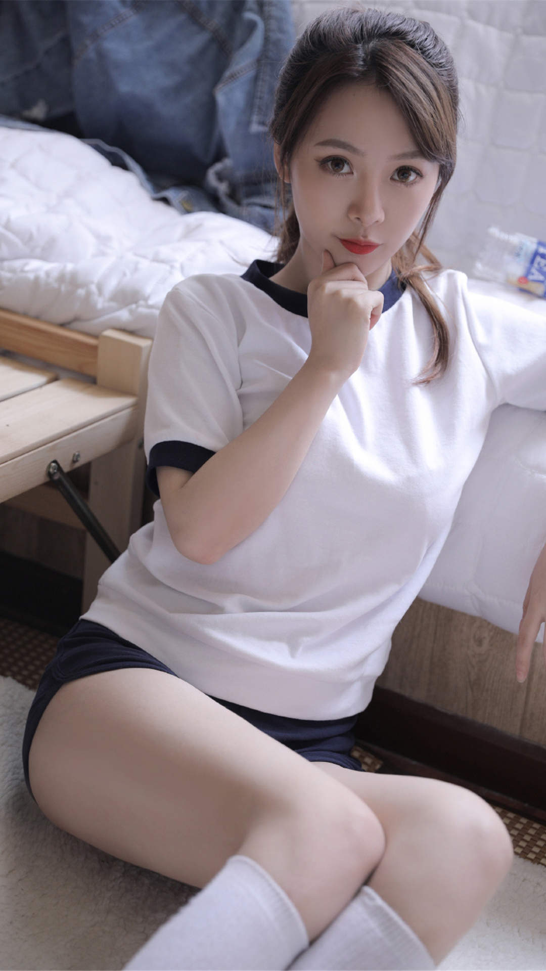 清纯可爱动漫美女手机壁纸图片