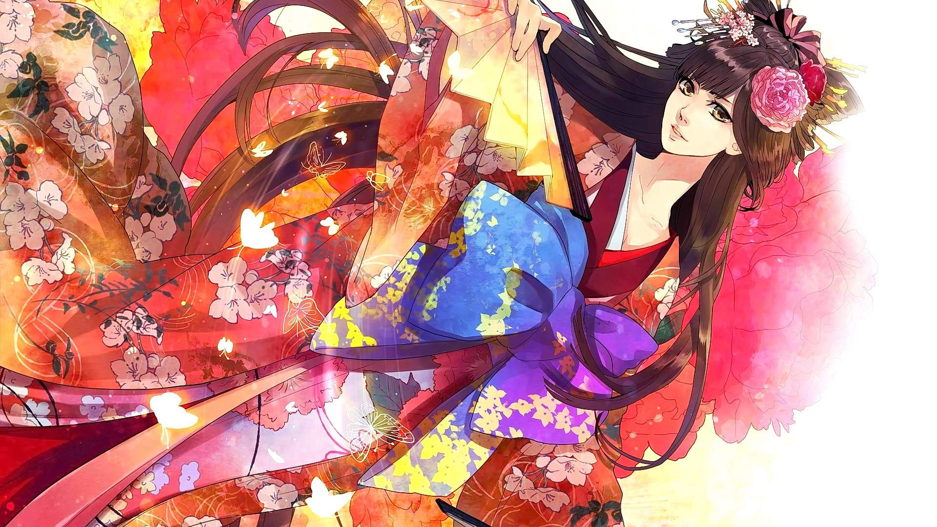 唯美动漫少女头像图片图片