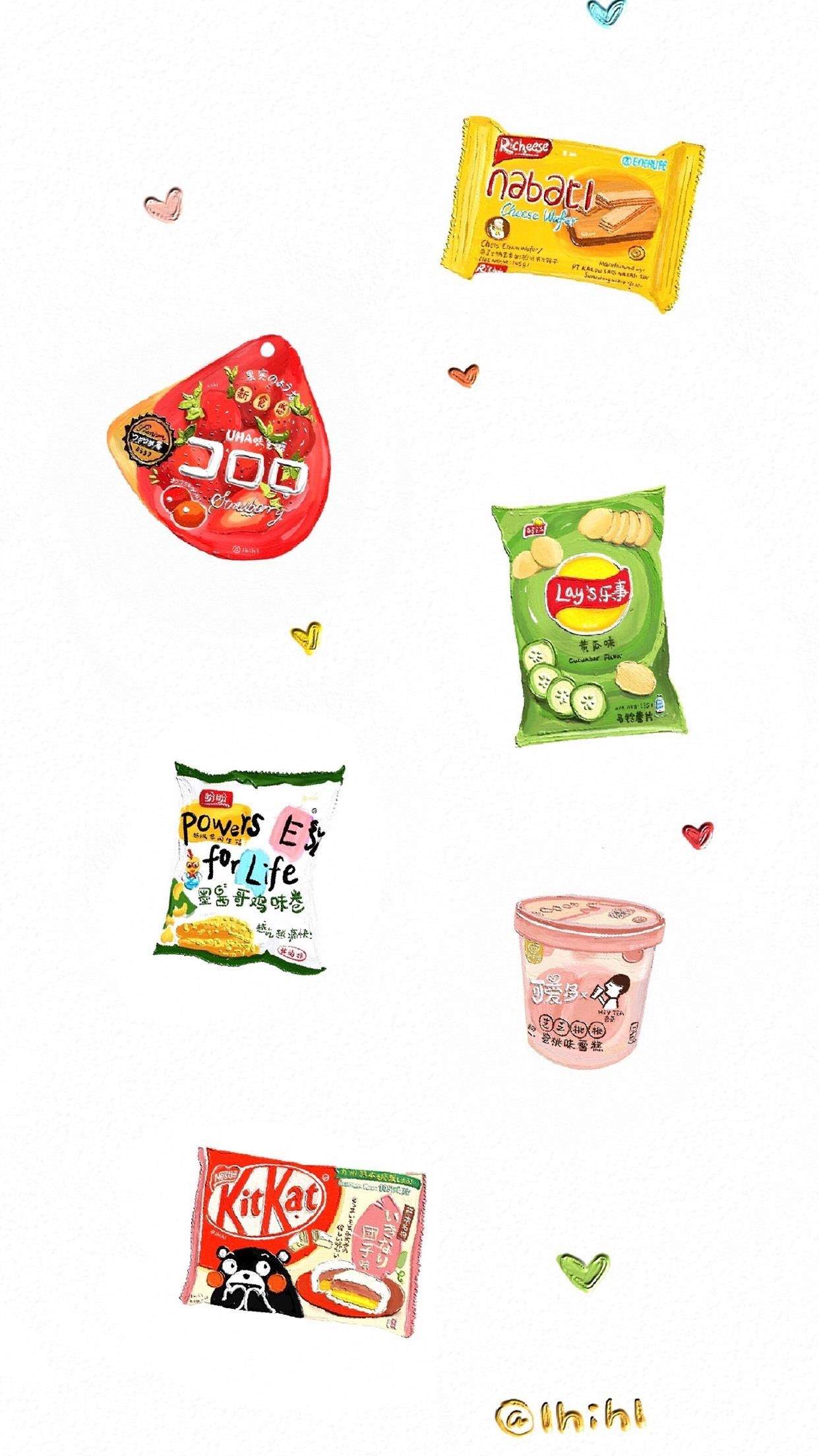 小清新森系可爱手机壁纸图片