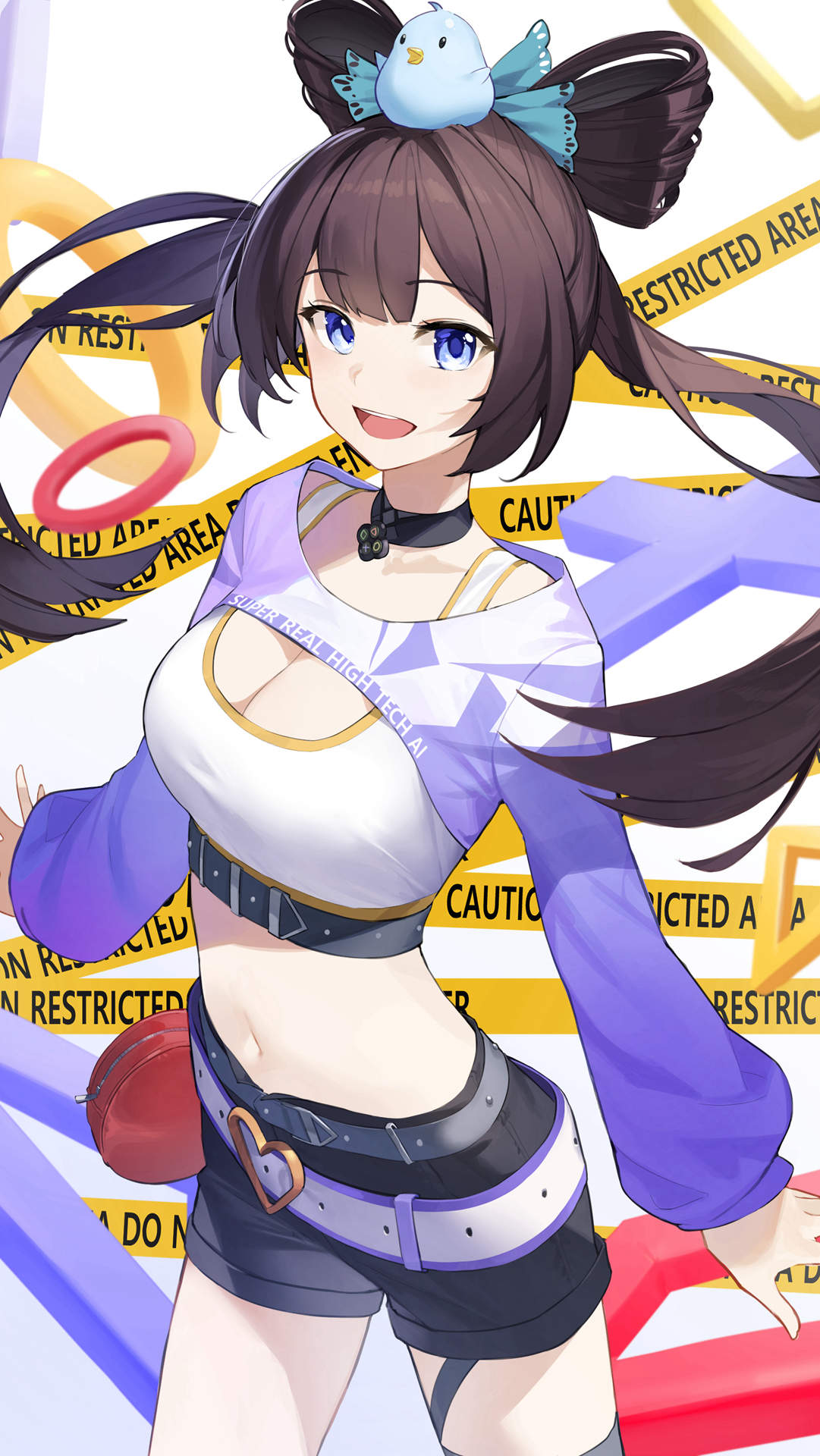 性感泳装动漫美女手机壁纸图片