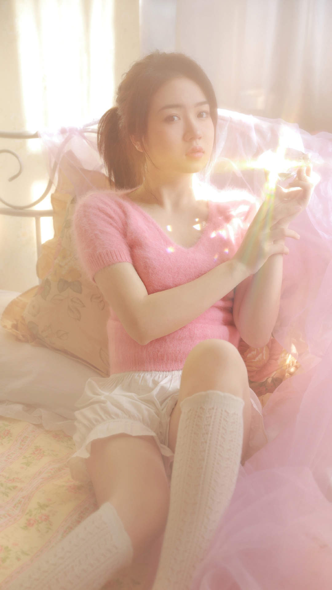 清纯可爱动漫美女手机壁纸图片