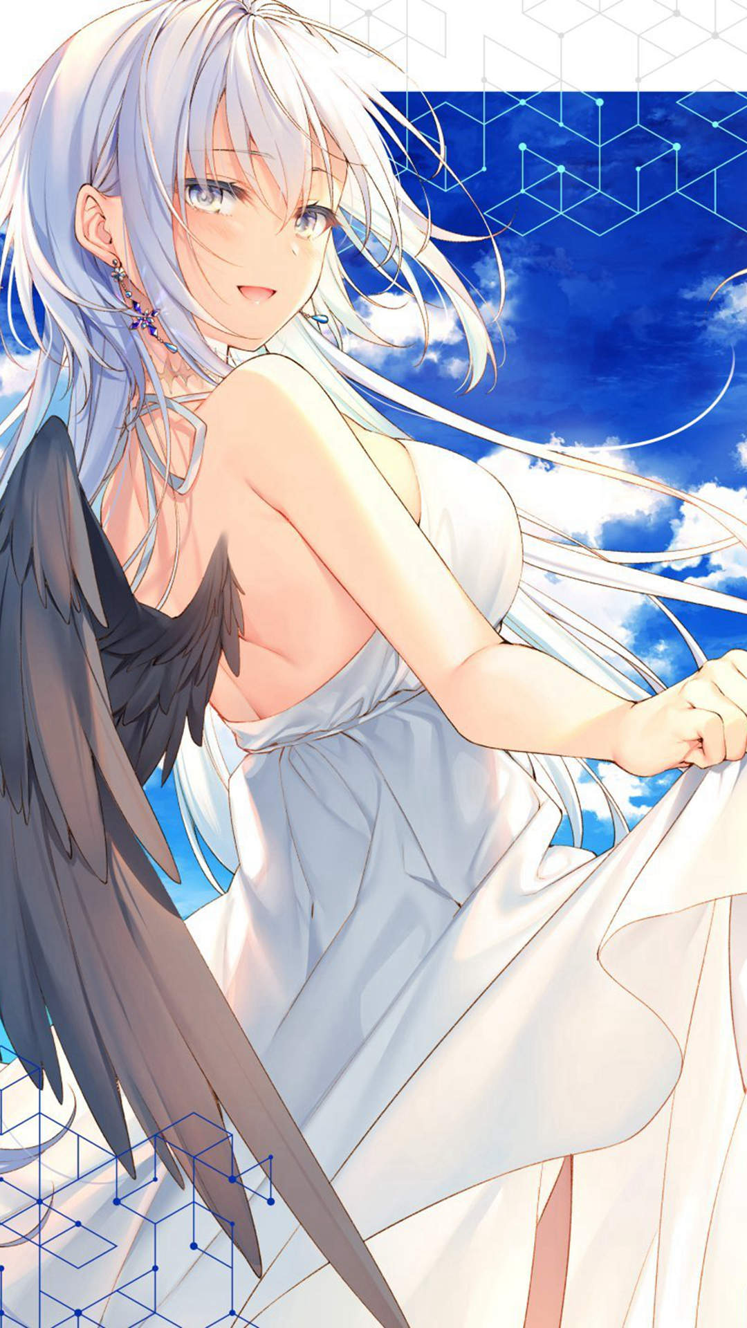 二次元萌系可爱美女手机壁纸图片