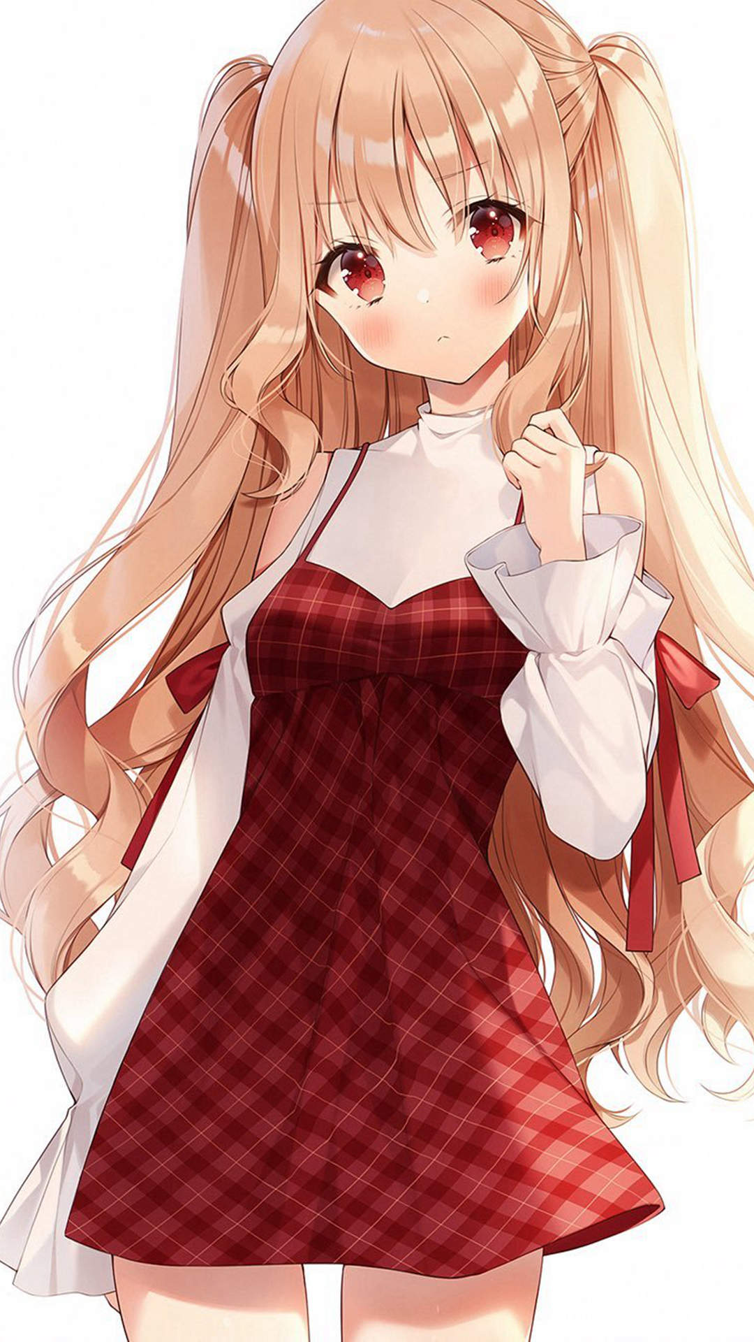 二次元萌系可爱美女手机壁纸图片
