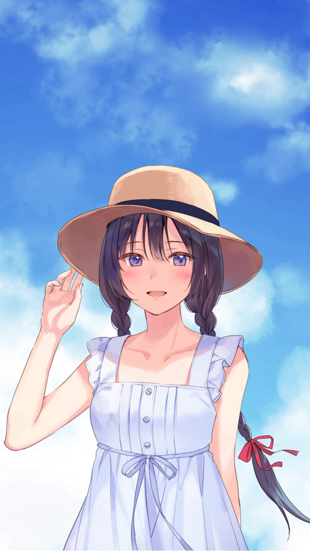 性感唯美动漫美女手机壁纸图片