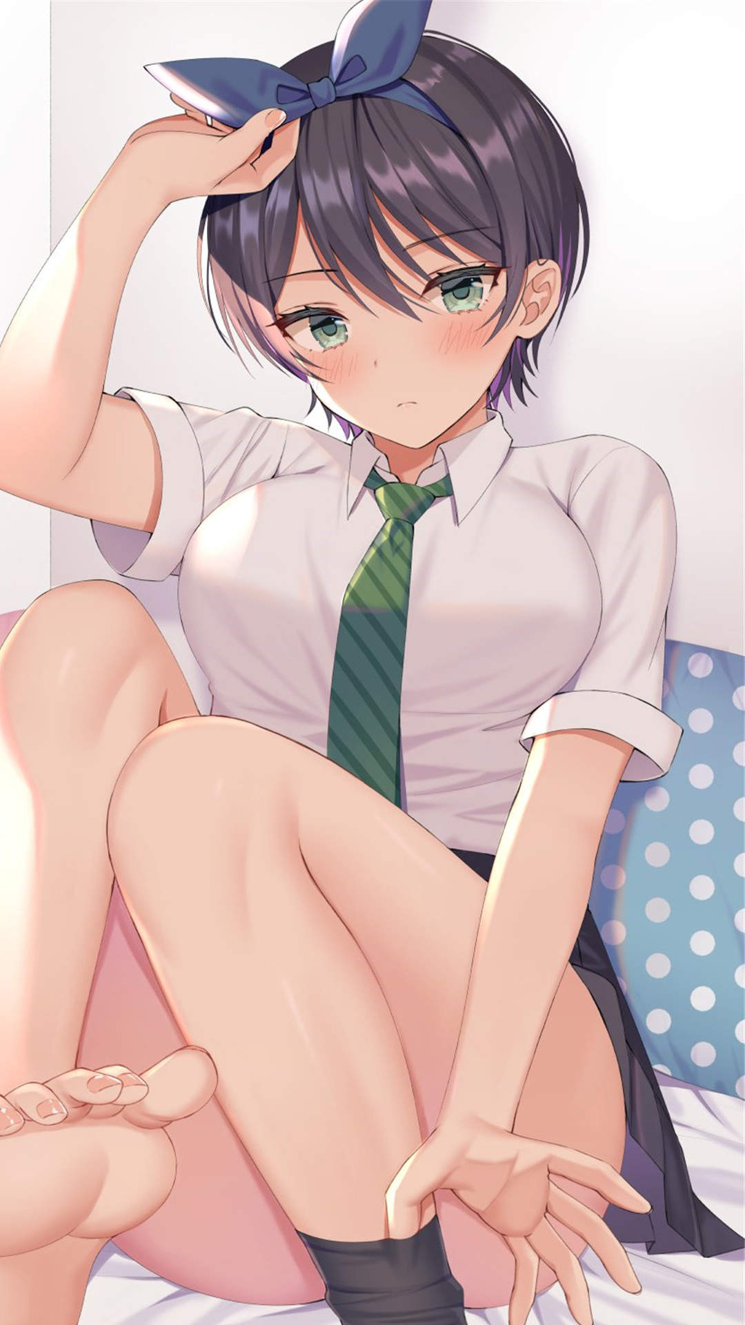 日系动漫美女性感手机壁纸  第二辑图片