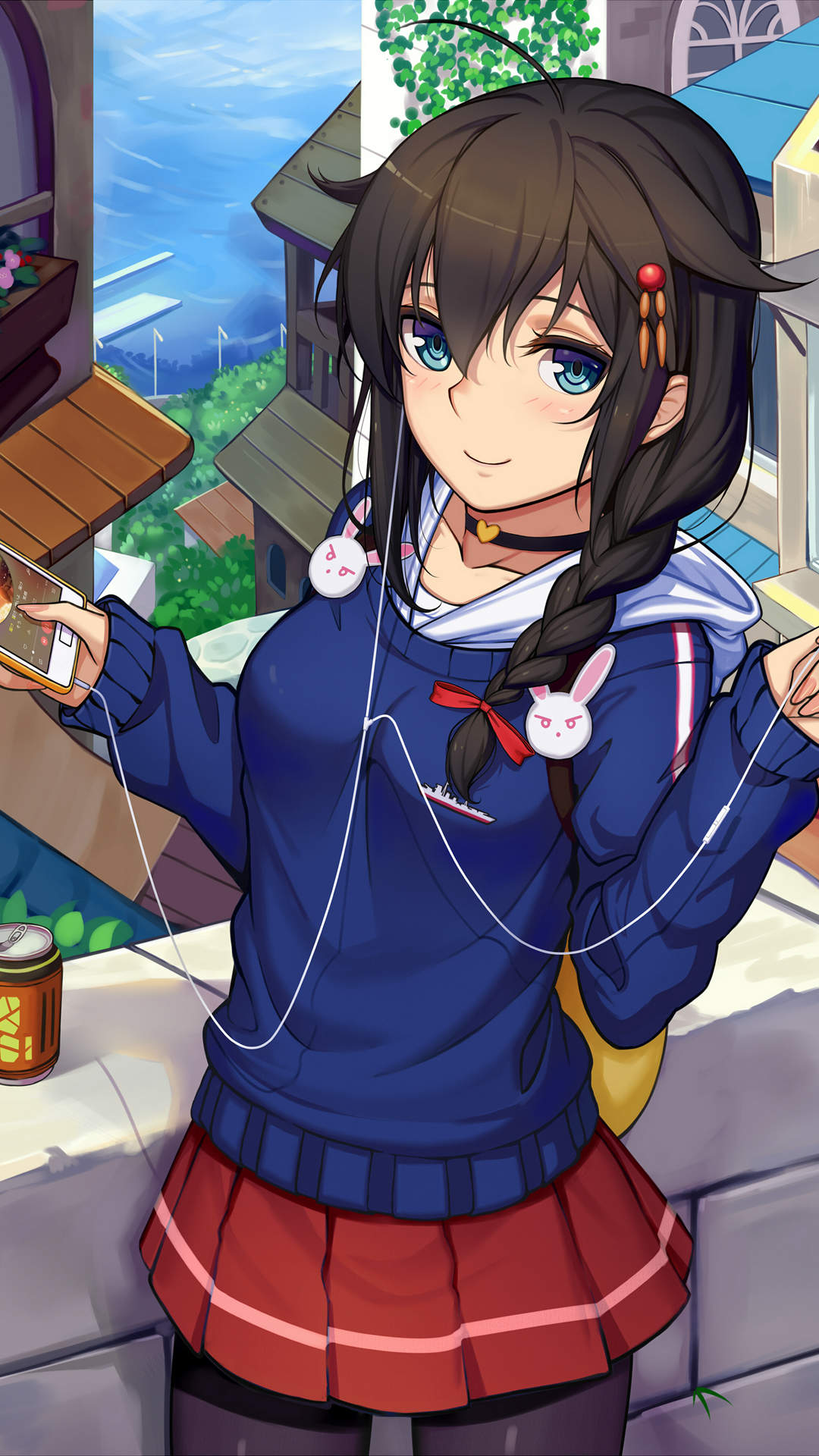 性感唯美动漫美女手机壁纸图片