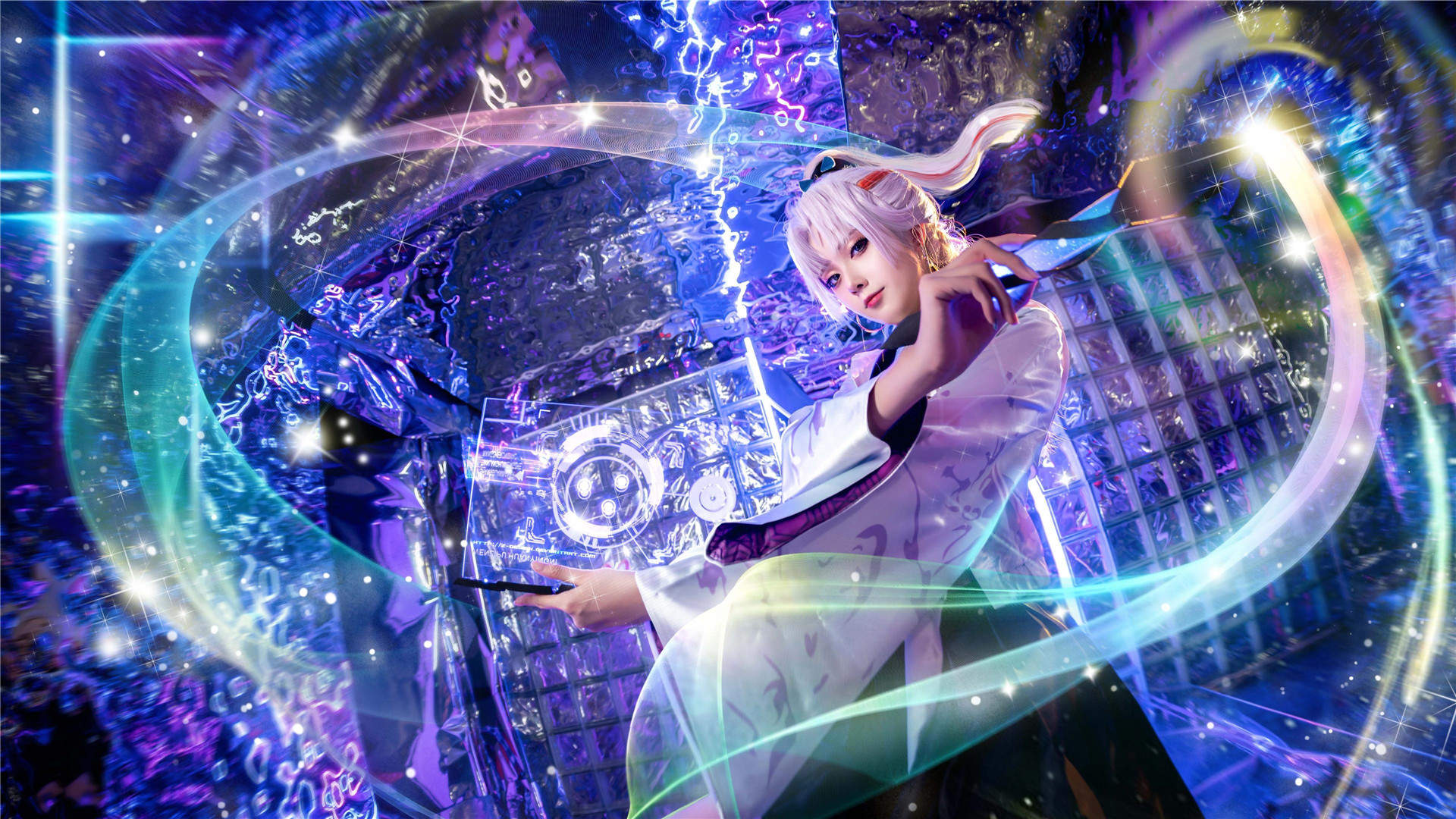 王者荣耀上官婉儿天狼绘梦者cosplay高清壁纸图片