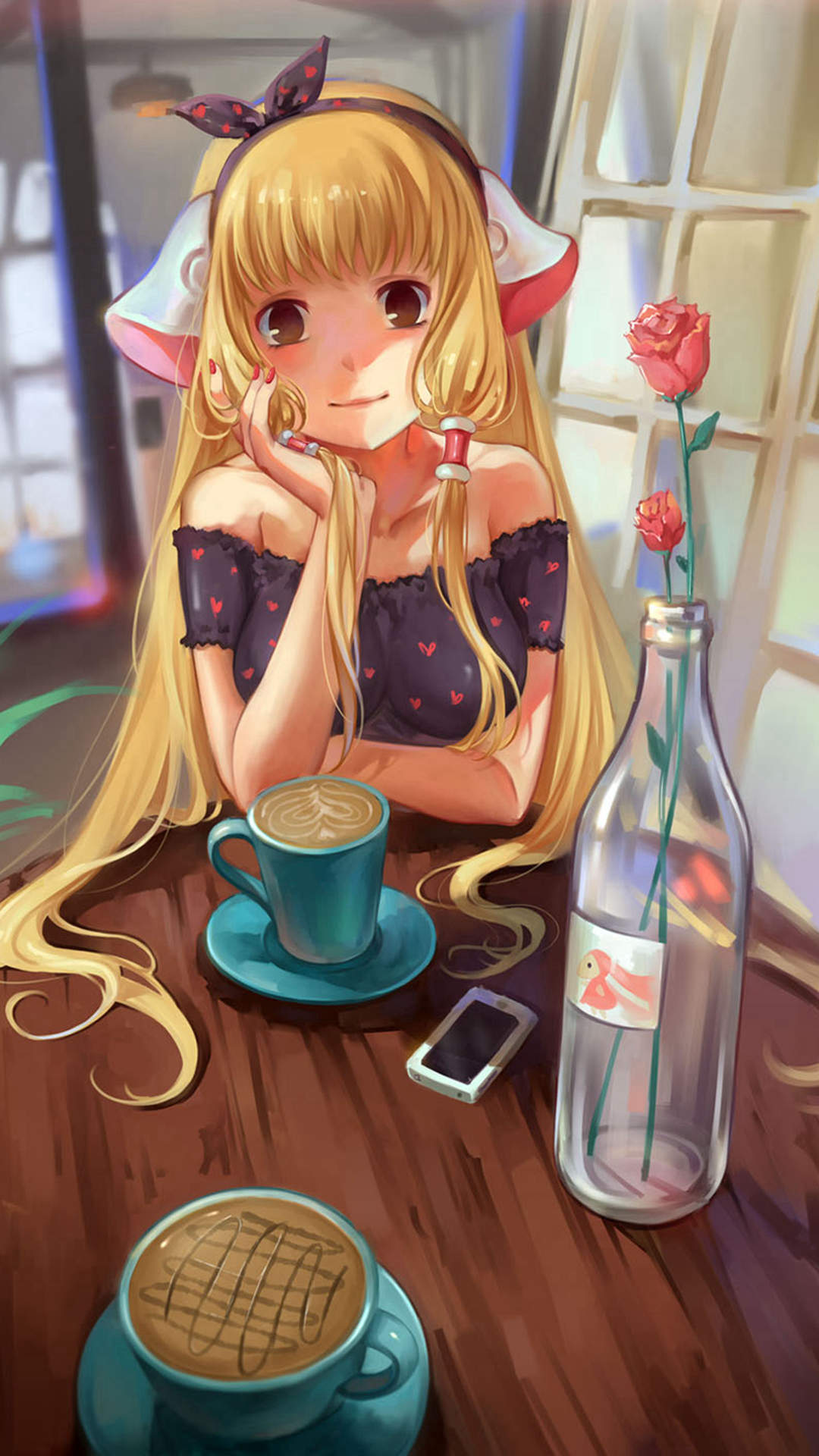 性感动漫同人美女手机壁纸图片