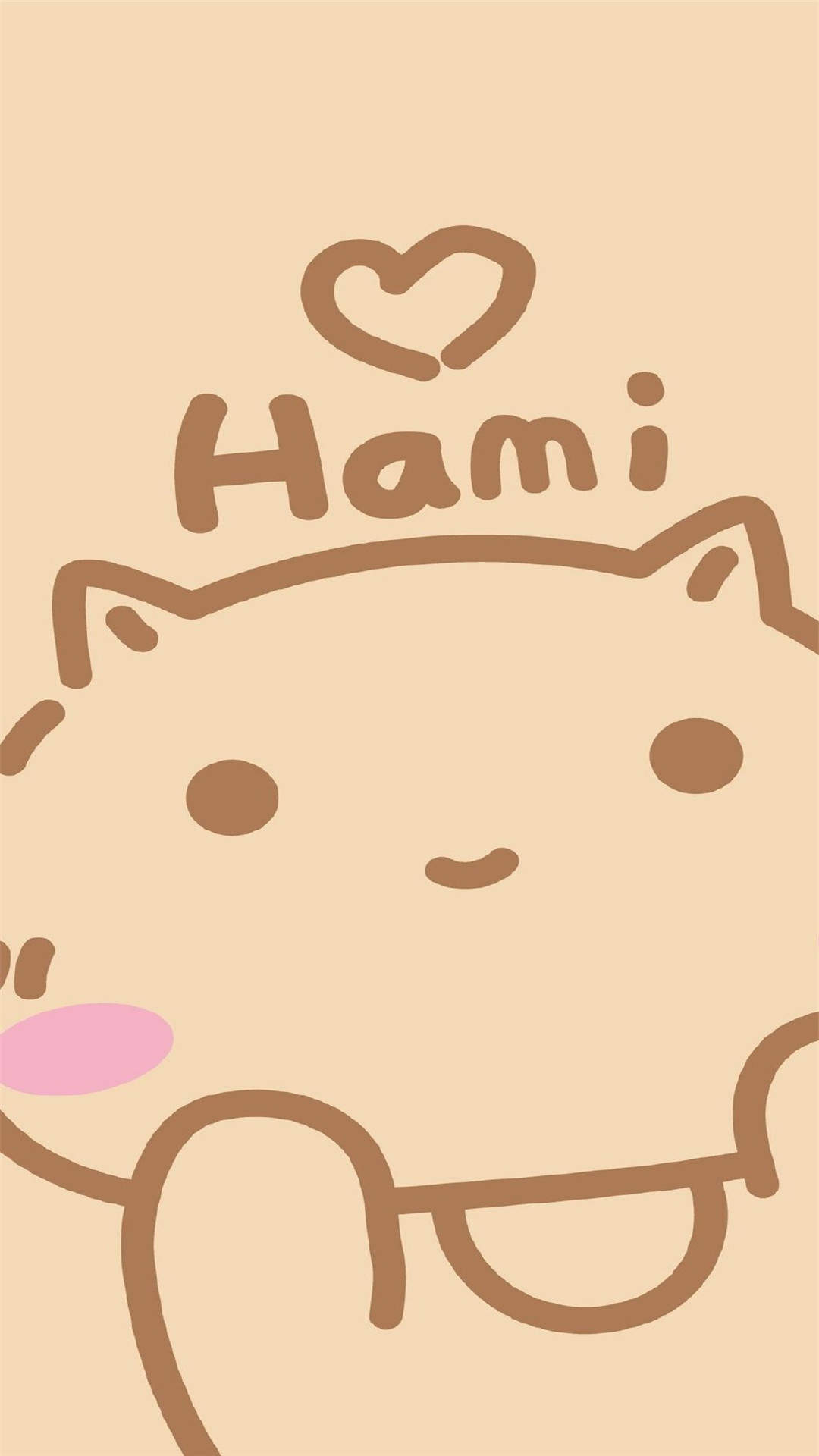 HaMi猫可爱萌系卡通高清手机壁纸图片