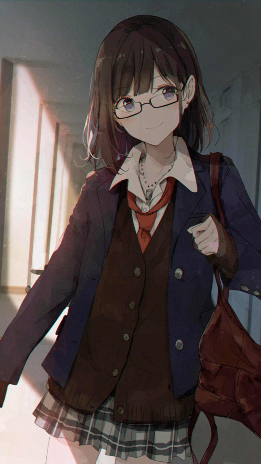 性感黑丝美腿动漫美女手机壁纸图片