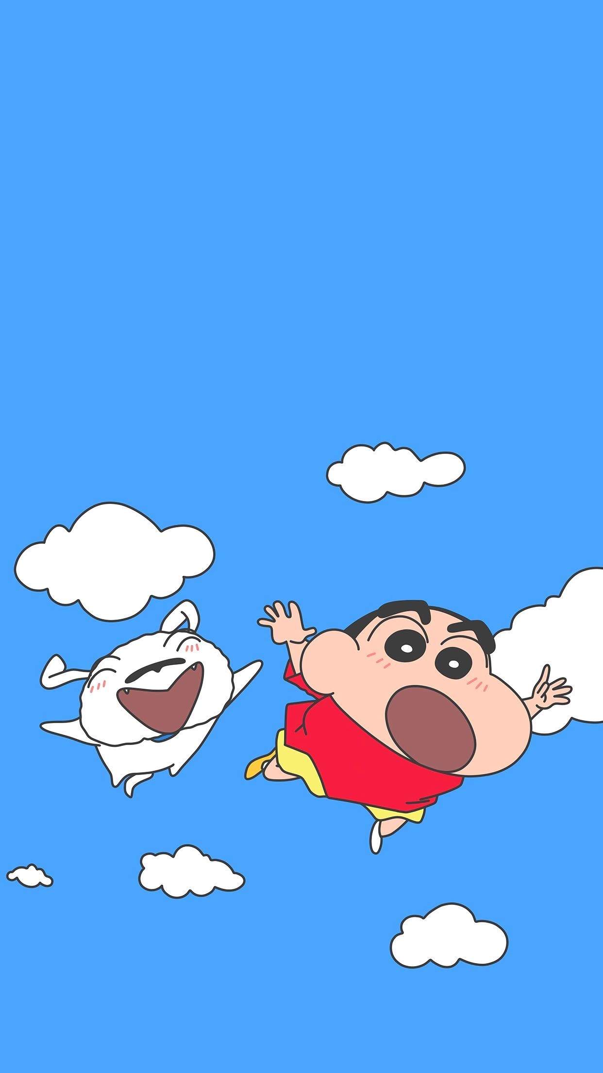 卡通手绘平铺高清手机壁纸图片