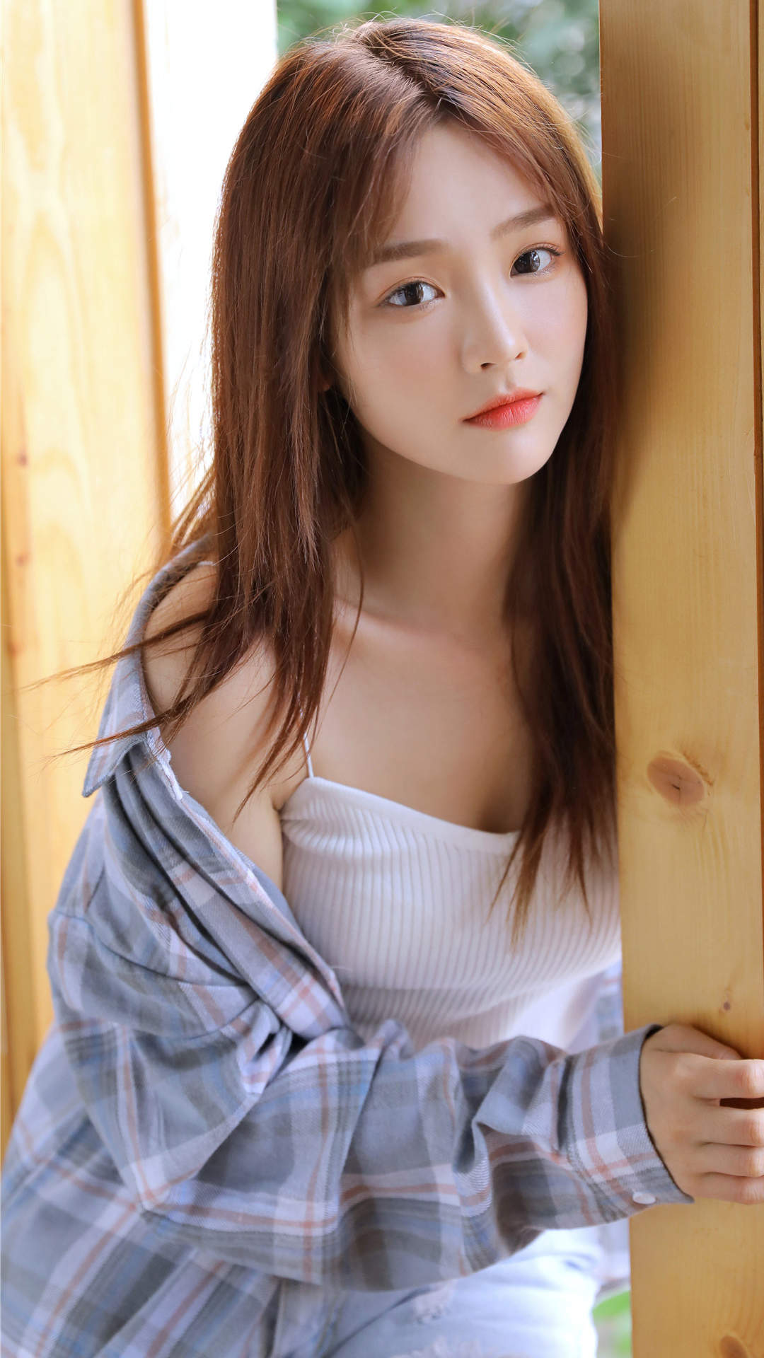 清新甜美动漫美女手机壁纸图片