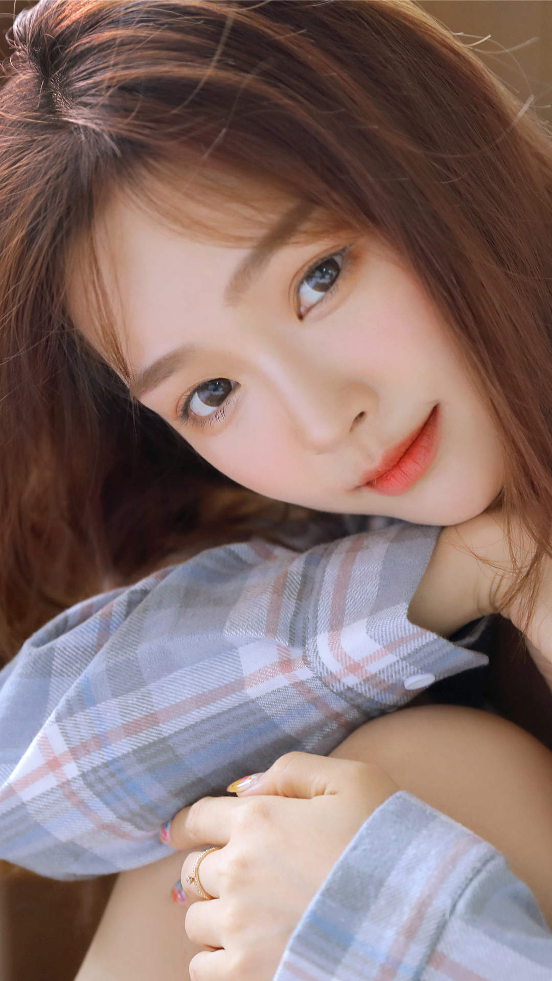 清纯可爱动漫美女手机壁纸图片