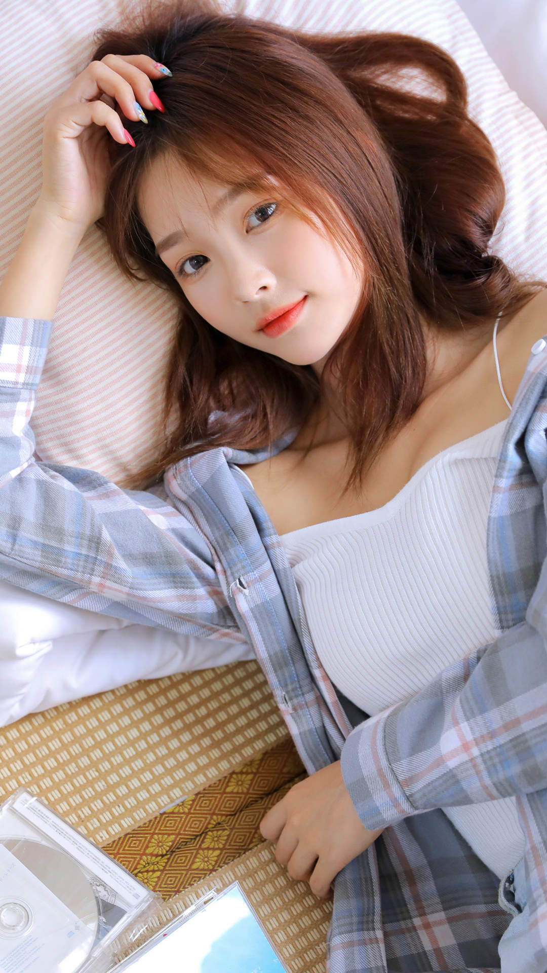 清纯可爱动漫美女手机壁纸图片