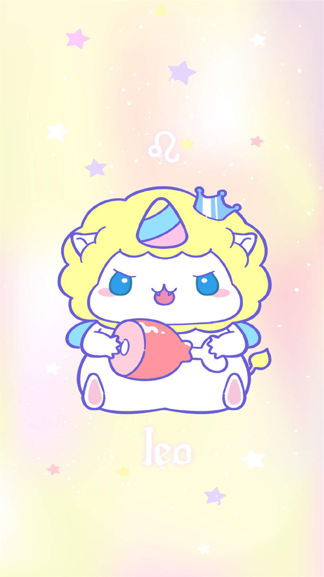 鼠星星十二星座卡通高清手机壁纸图片