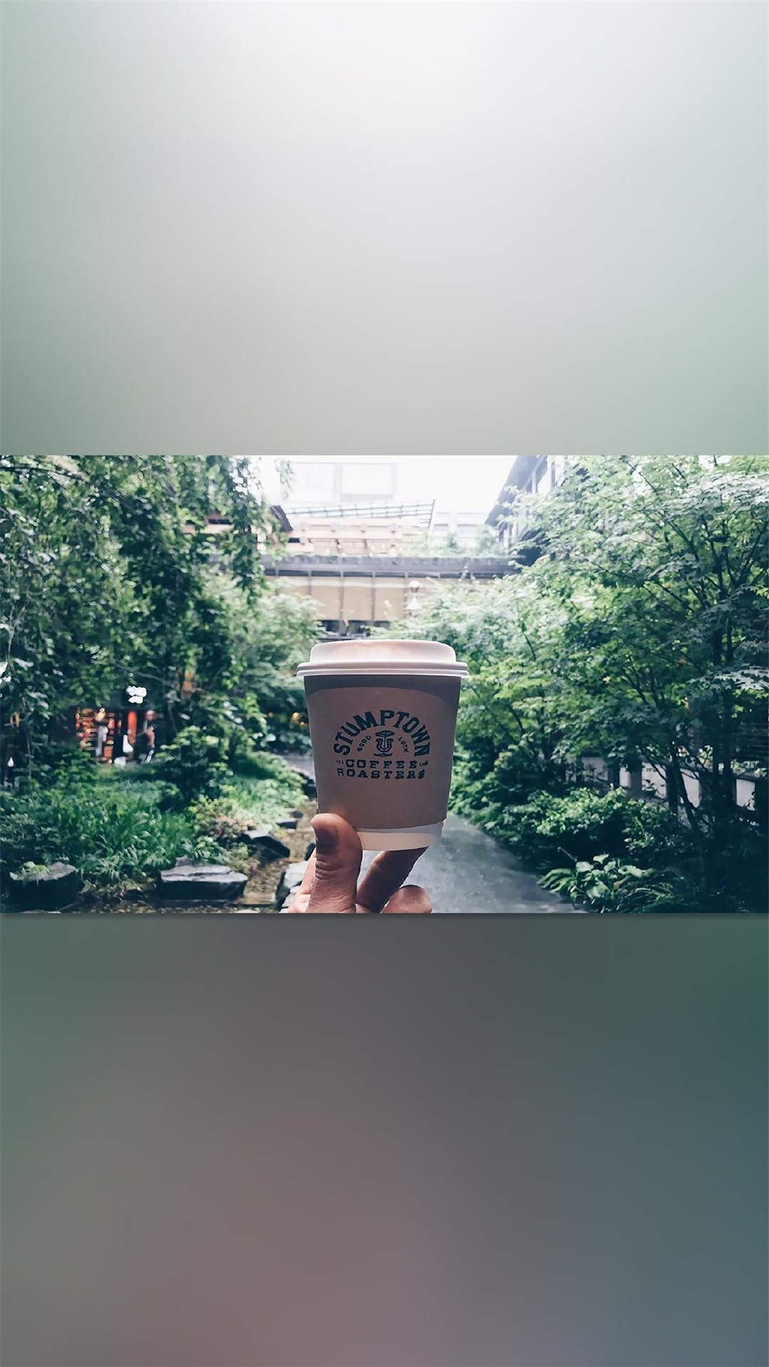 简约创意花环咖啡手机壁纸图片