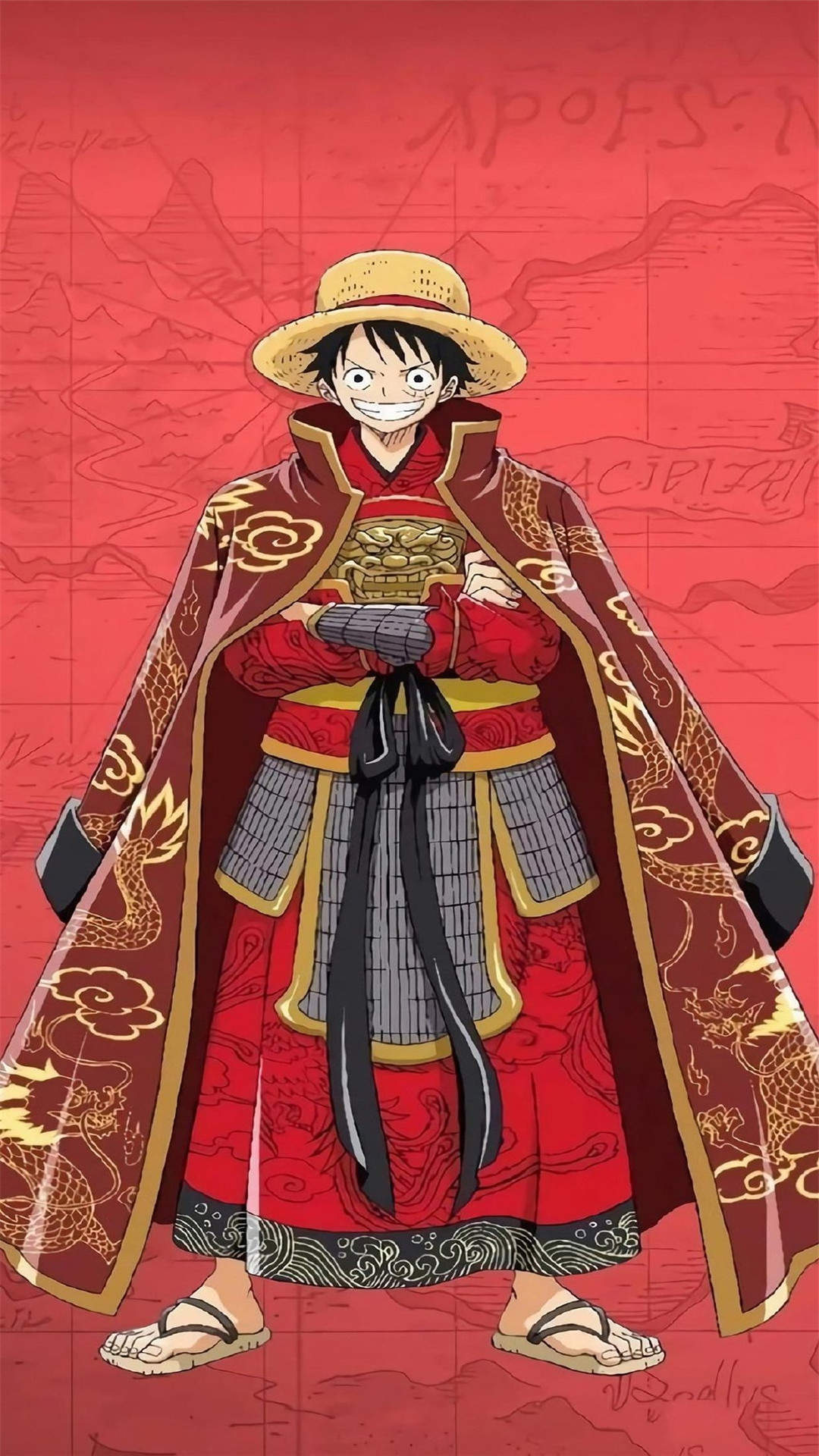海贼王动漫人物插画高清手机壁纸图片