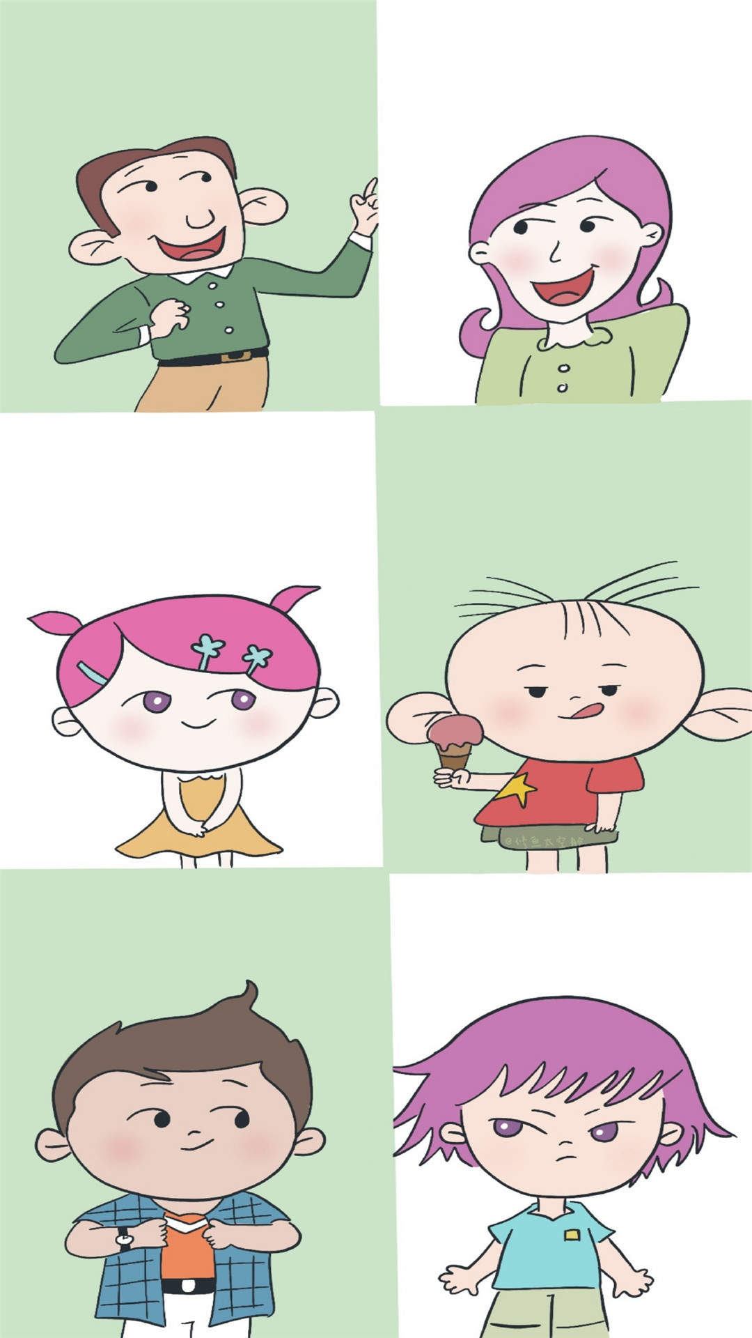 卡通动漫人物可爱高清手机壁纸图片