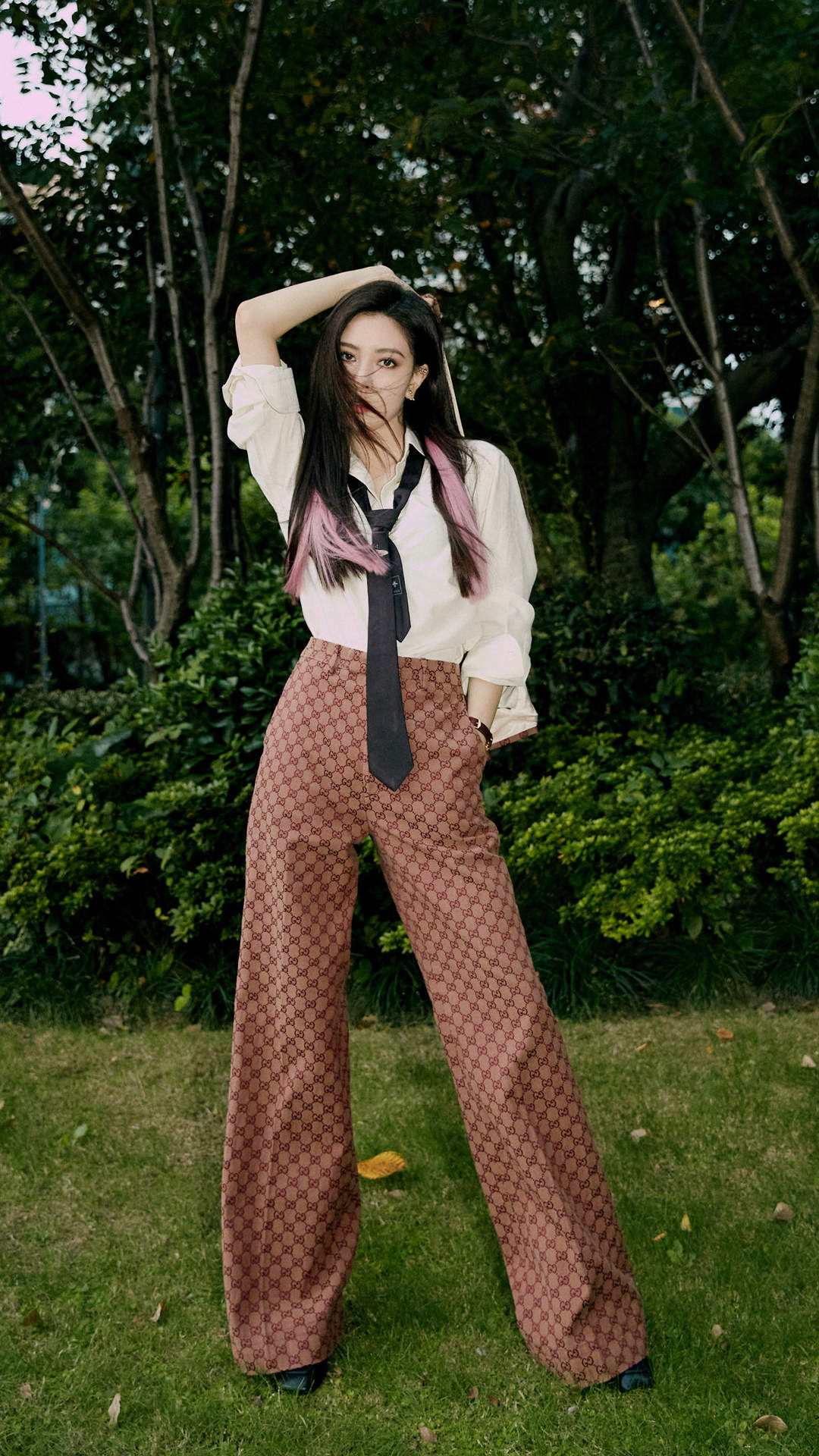 高清澳大利亚影视女演员宋妍霏百变风格时尚写真高清图片图片