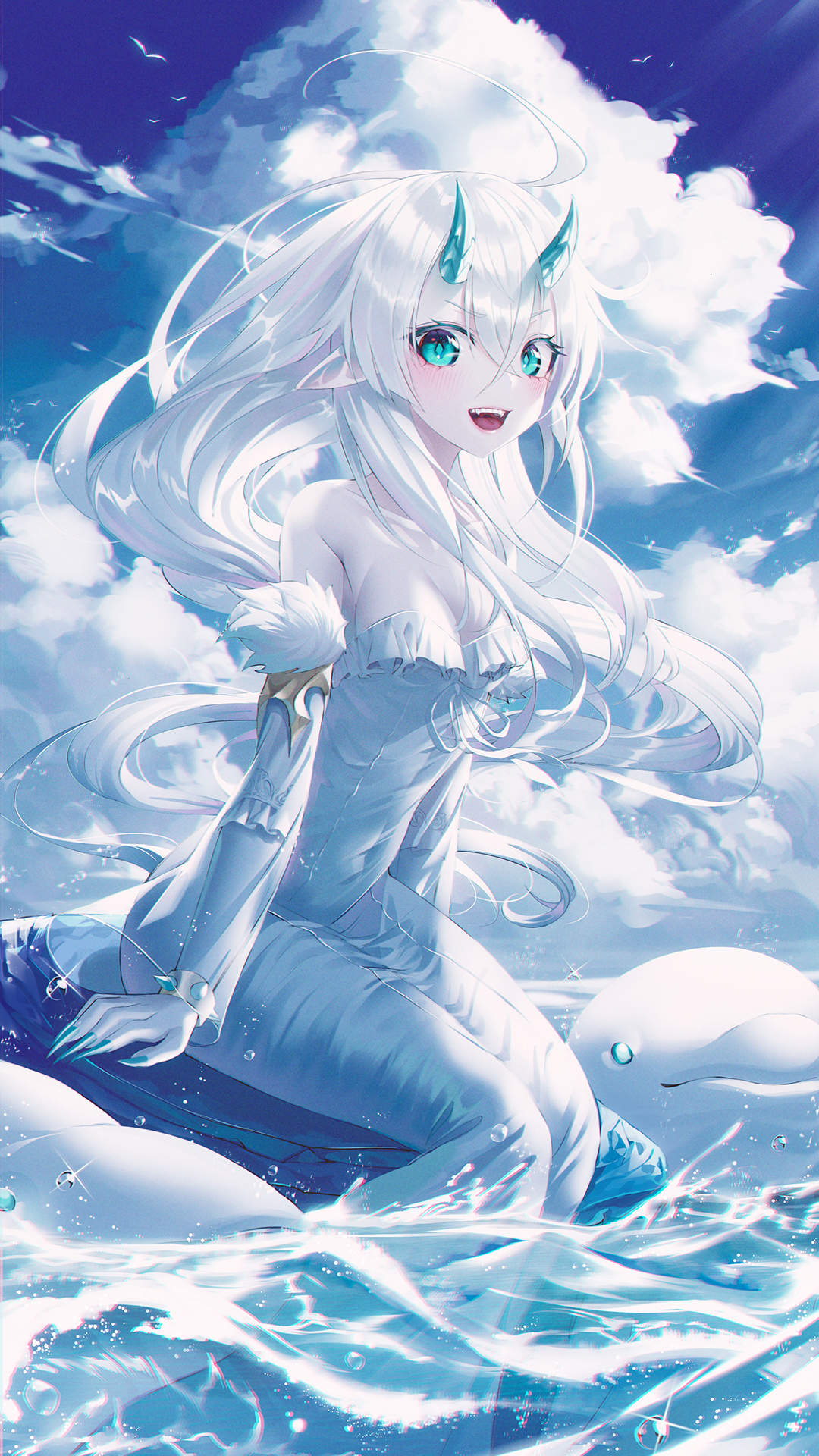 性感动漫美女手机壁纸图片