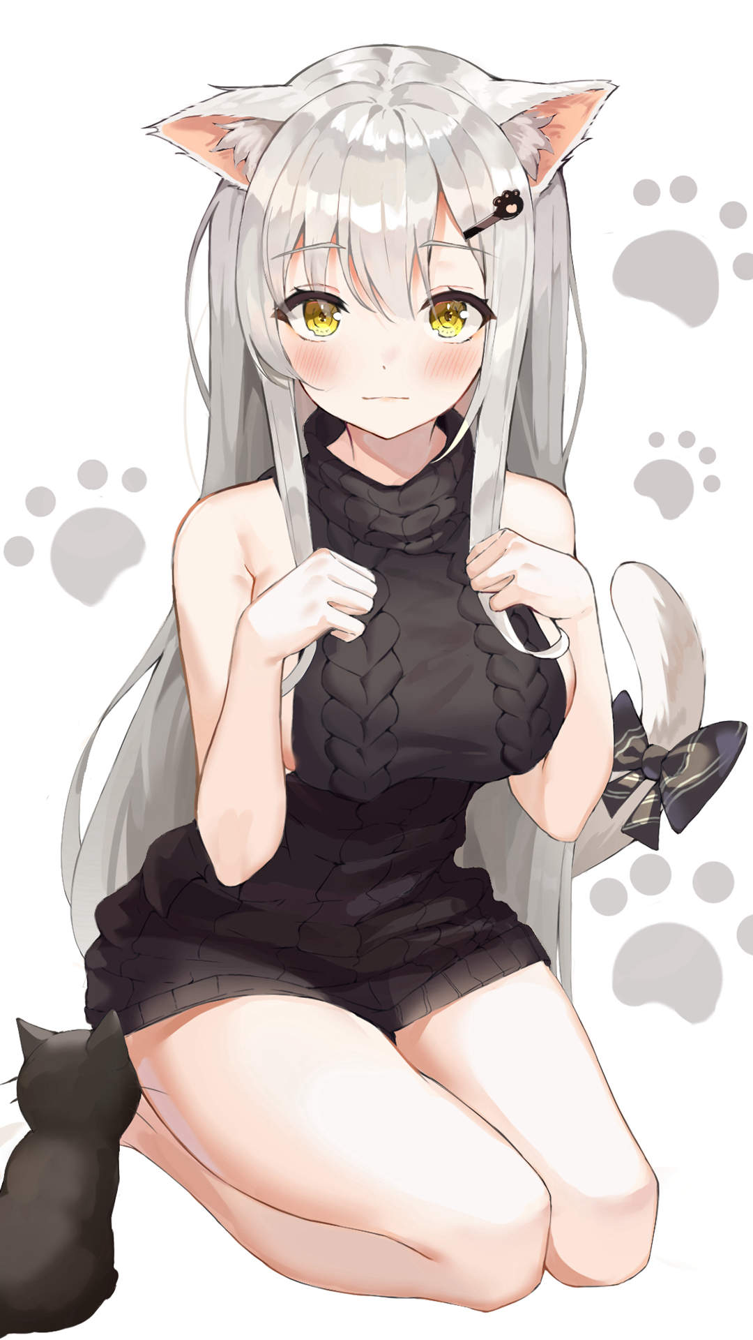 元气养眼动漫美少女手机壁纸图片
