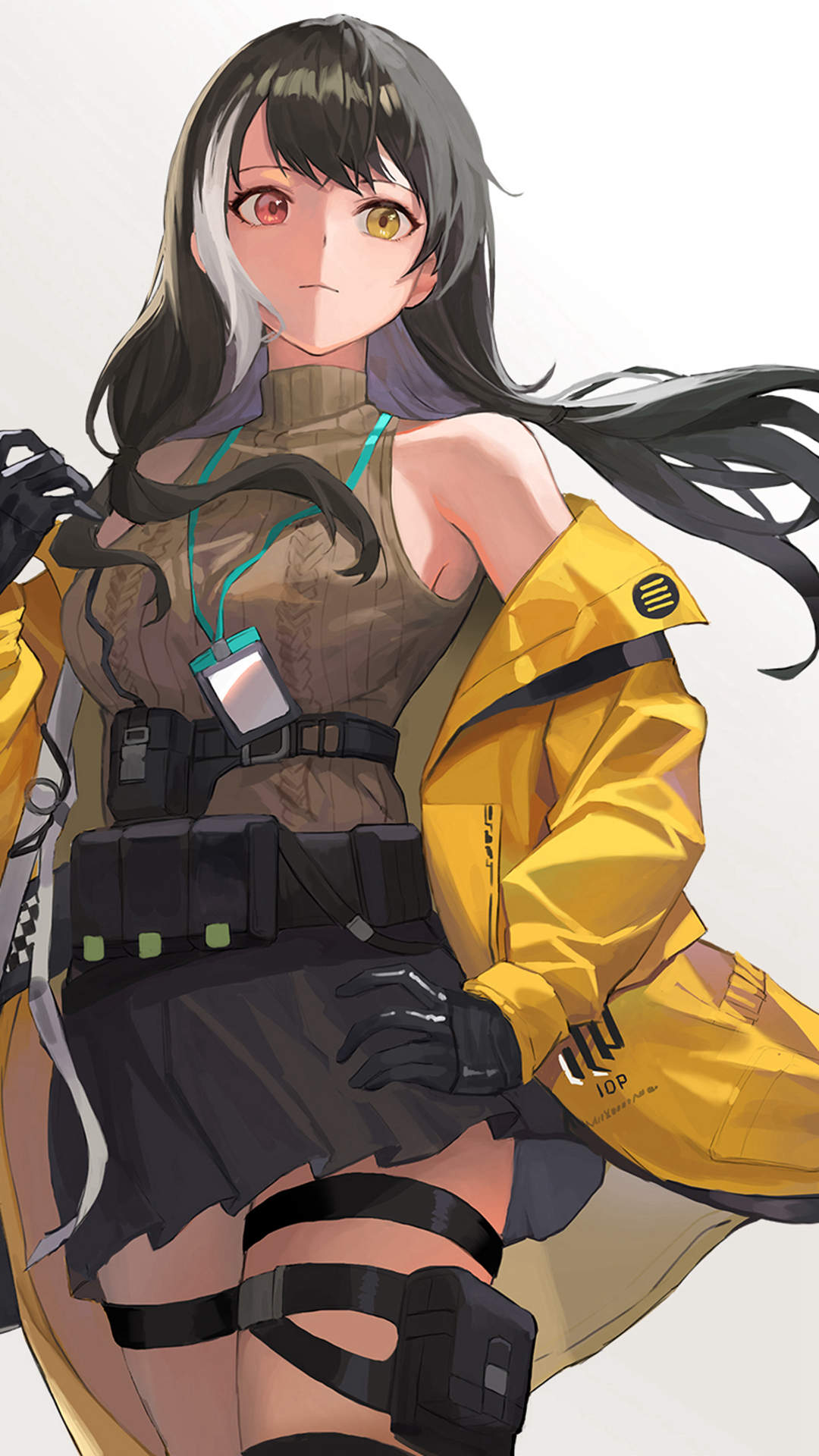 元气养眼动漫美少女手机壁纸图片