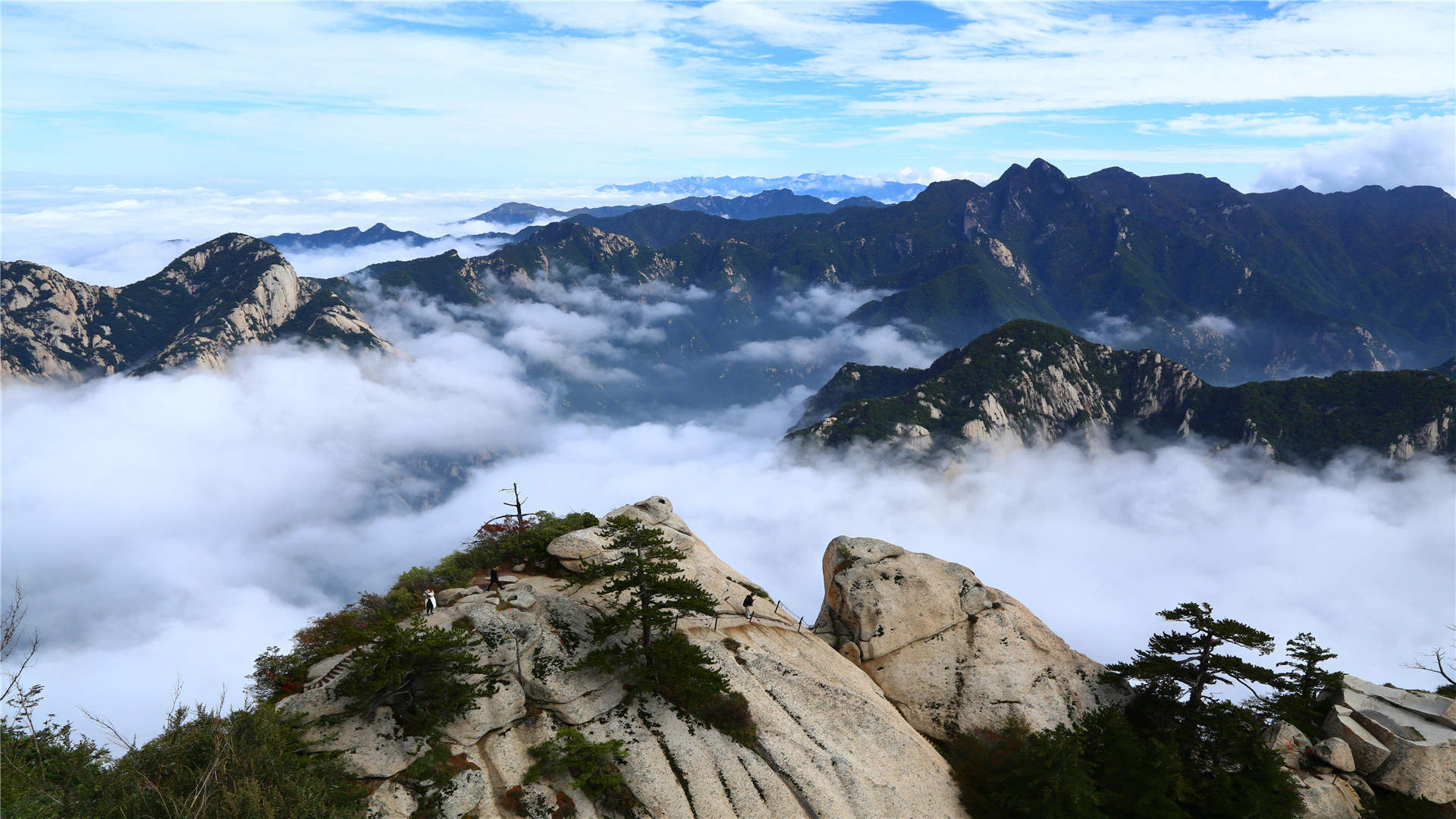 华山风景图片