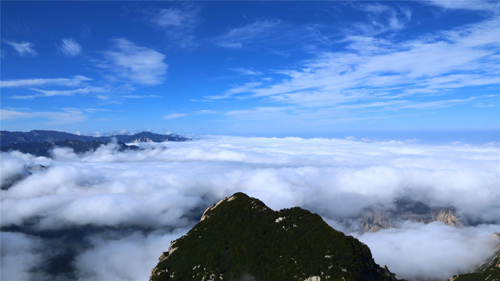 华山风景图片