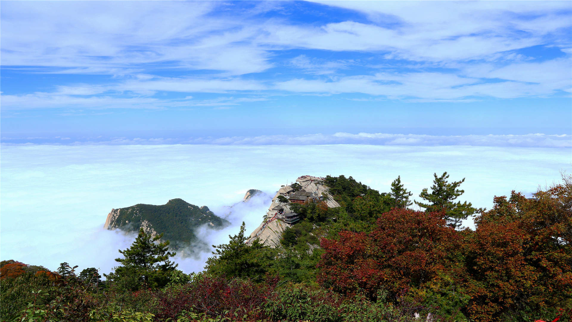 华山风景图片