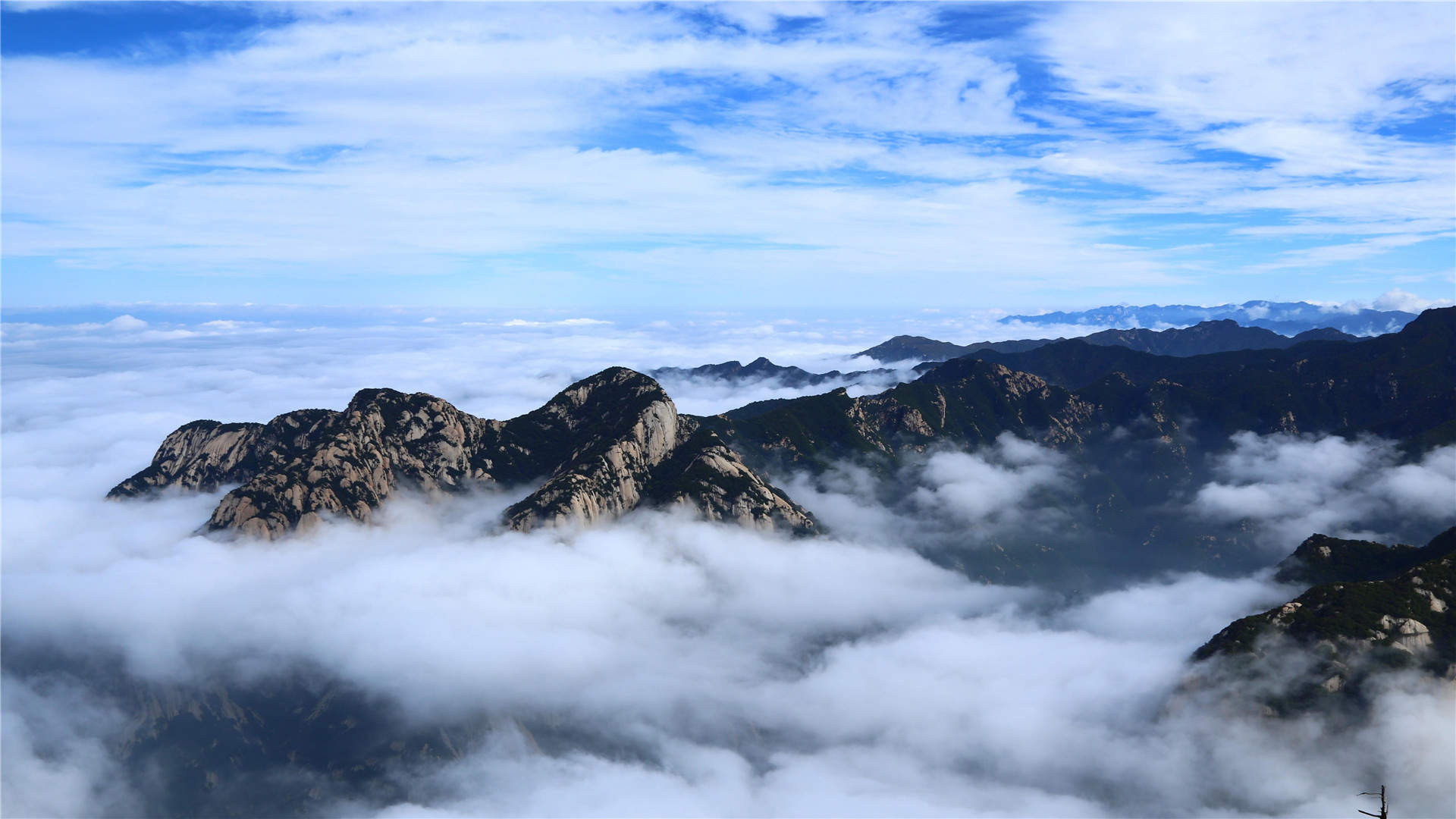 华山风景图片