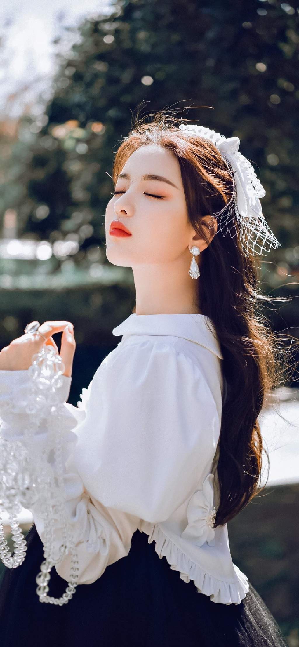 高清江苏女星杨超越双马尾可爱少女感写真图片图片