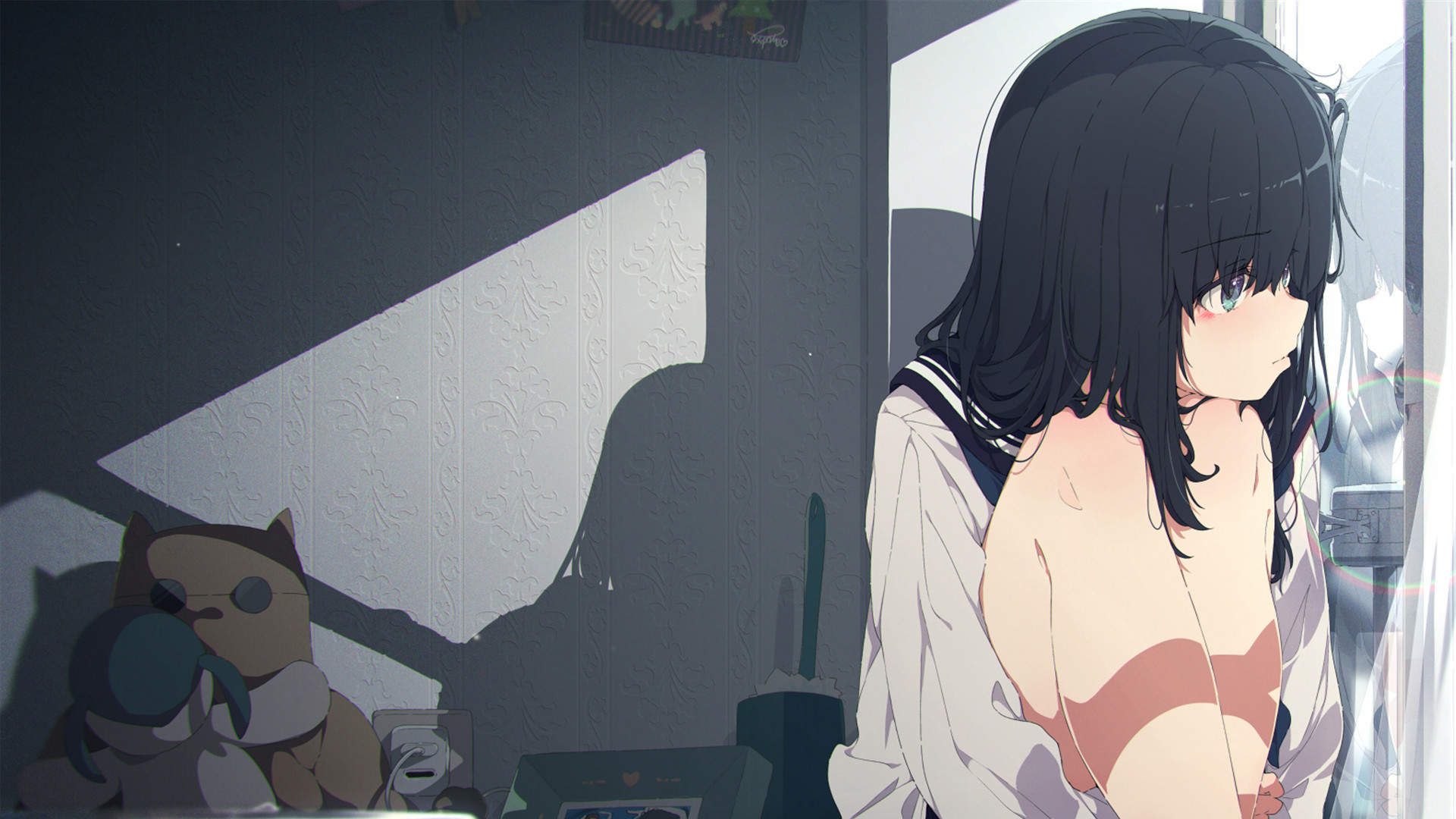 唯美动漫少女头像图片图片