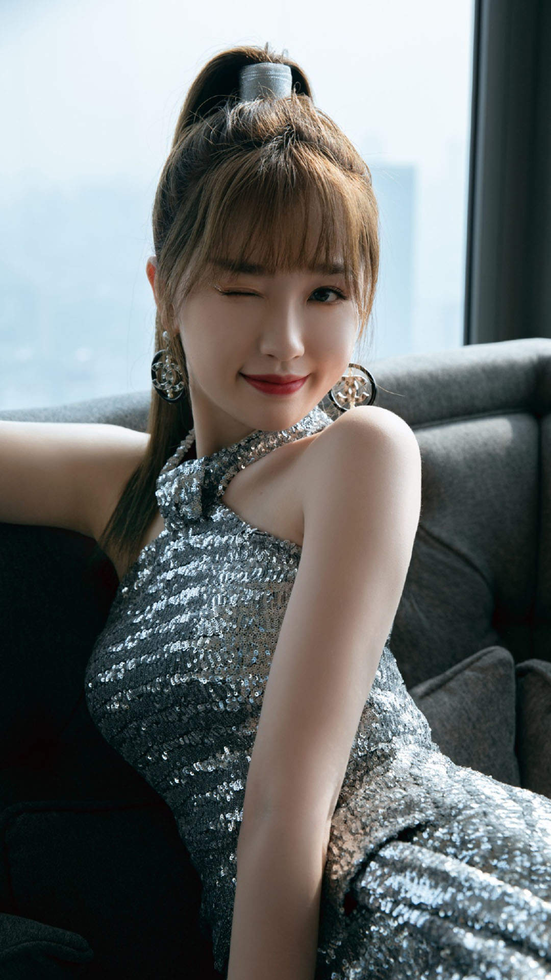 高清中国内地美女虞书欣甜美运动风写真图片图片